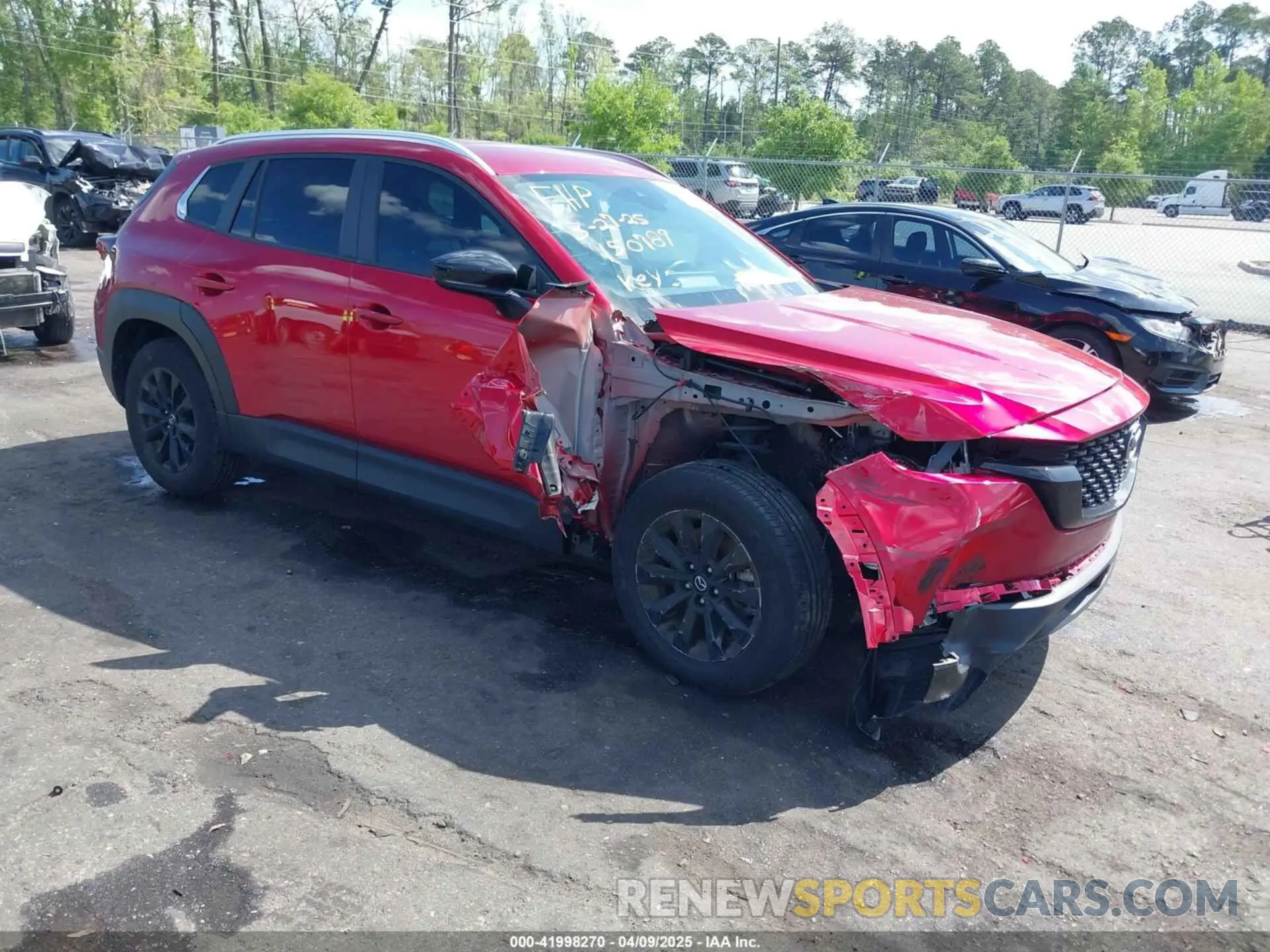 1 Photograph of a damaged car 7MMVABAMXPN150789 MAZDA CX-50 2023