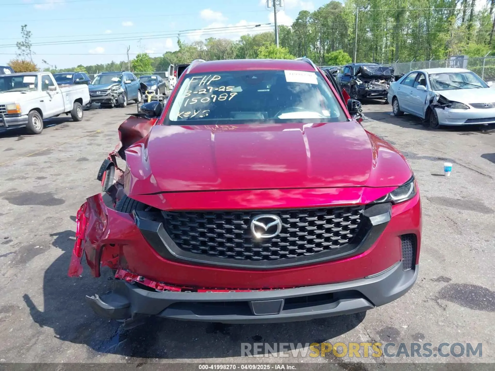 12 Photograph of a damaged car 7MMVABAMXPN150789 MAZDA CX-50 2023