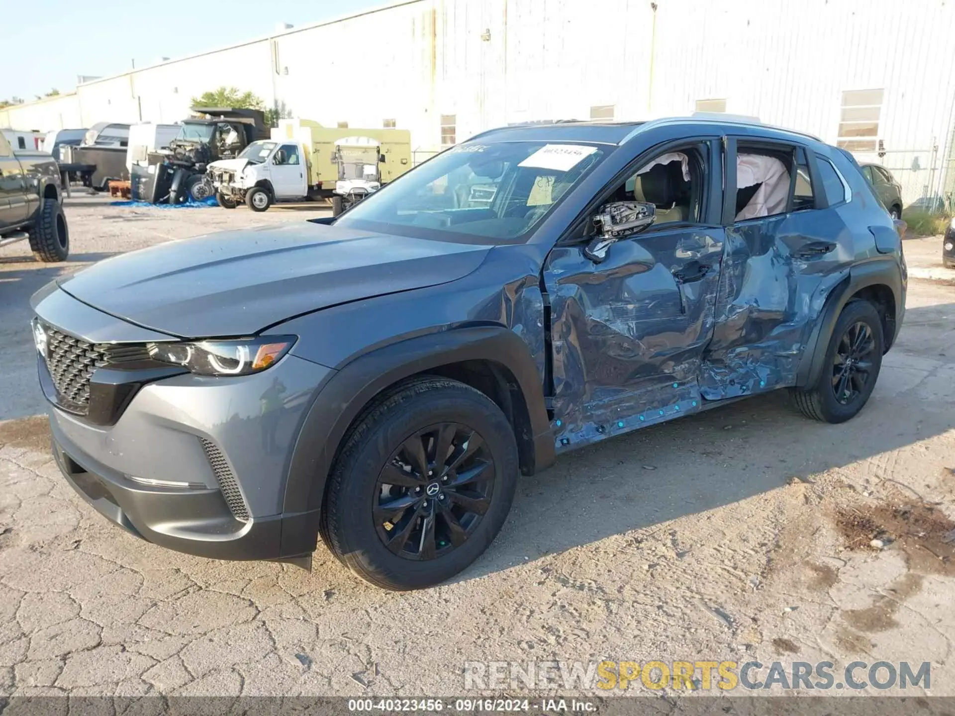 2 Photograph of a damaged car 7MMVABCM4PN105733 MAZDA CX-50 2023