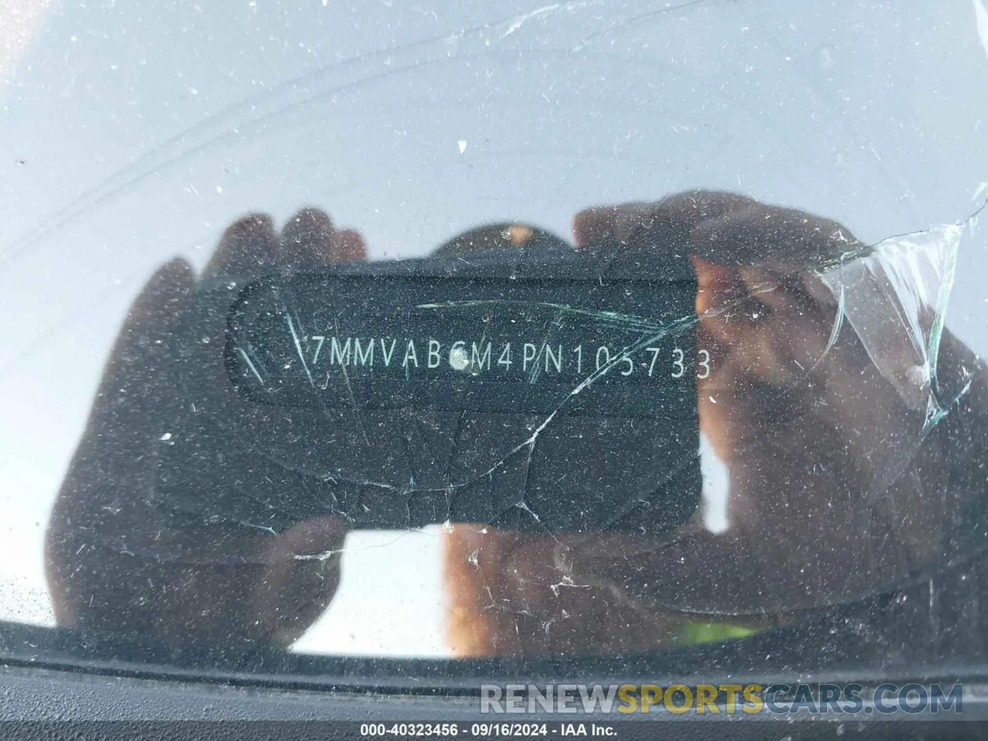 9 Photograph of a damaged car 7MMVABCM4PN105733 MAZDA CX-50 2023