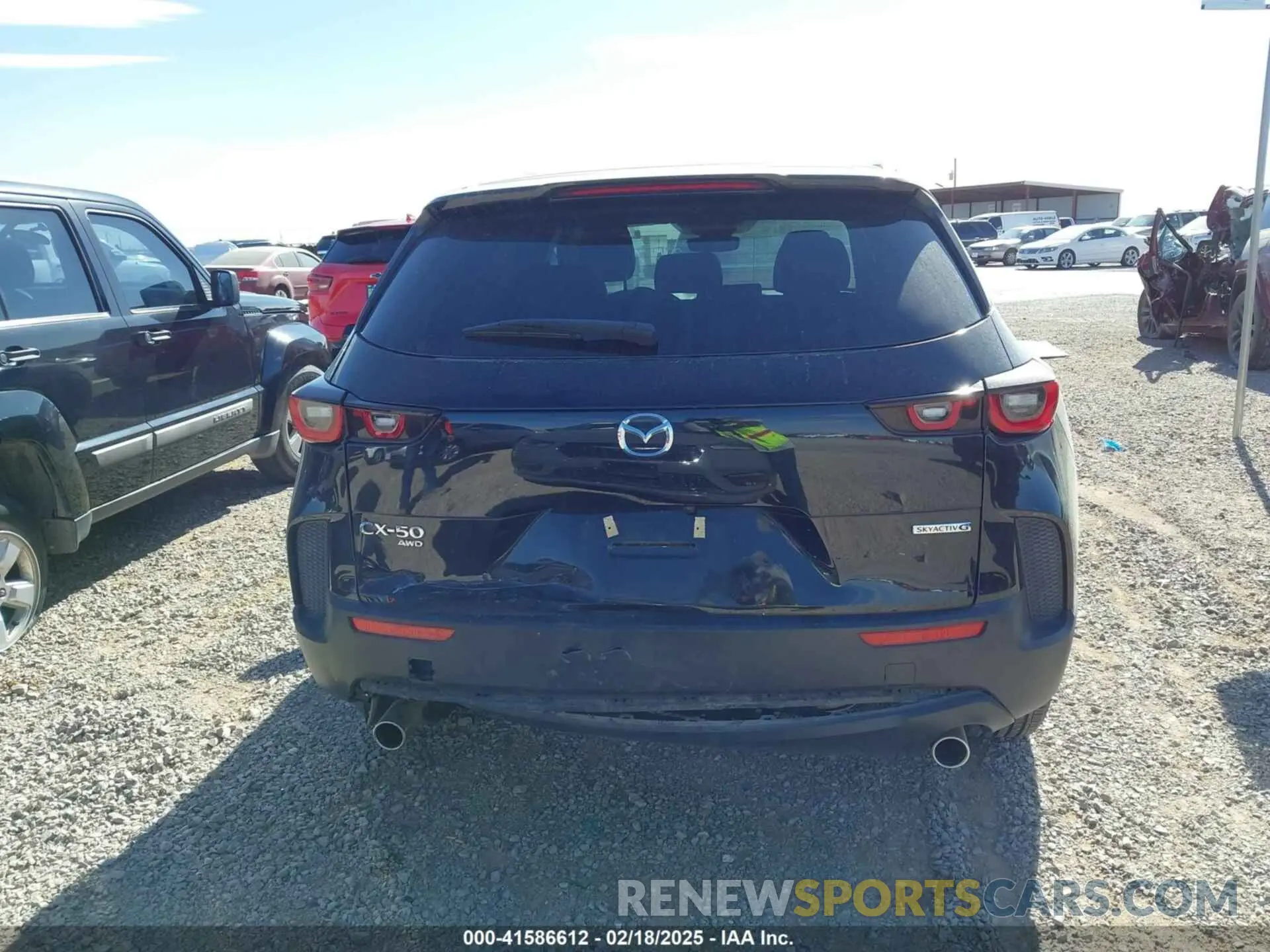 16 Photograph of a damaged car 7MMVABCM7PN152741 MAZDA CX-50 2023