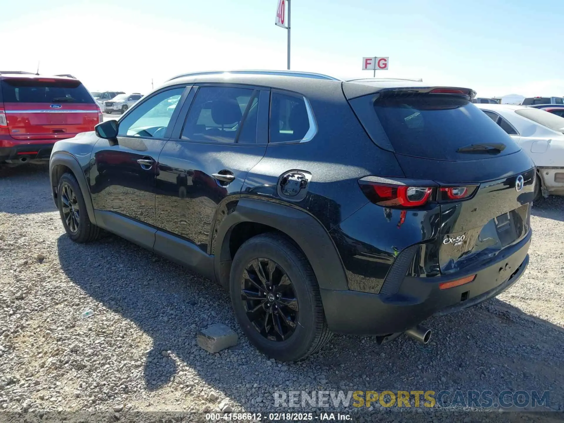 3 Photograph of a damaged car 7MMVABCM7PN152741 MAZDA CX-50 2023
