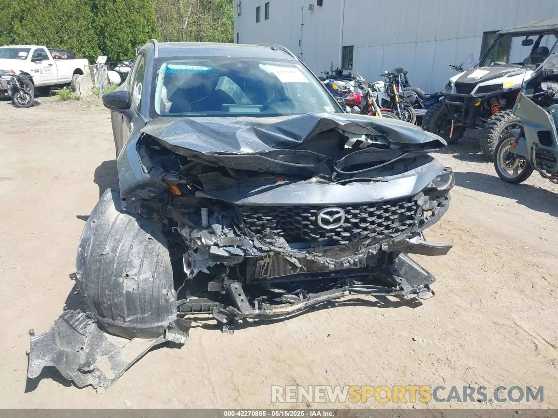 13 Photograph of a damaged car 7MMVABCMXPN142110 MAZDA CX-50 2023