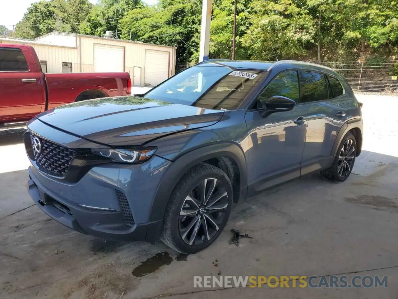 1 Photograph of a damaged car 7MMVABEM2PN151736 MAZDA CX-50 2023
