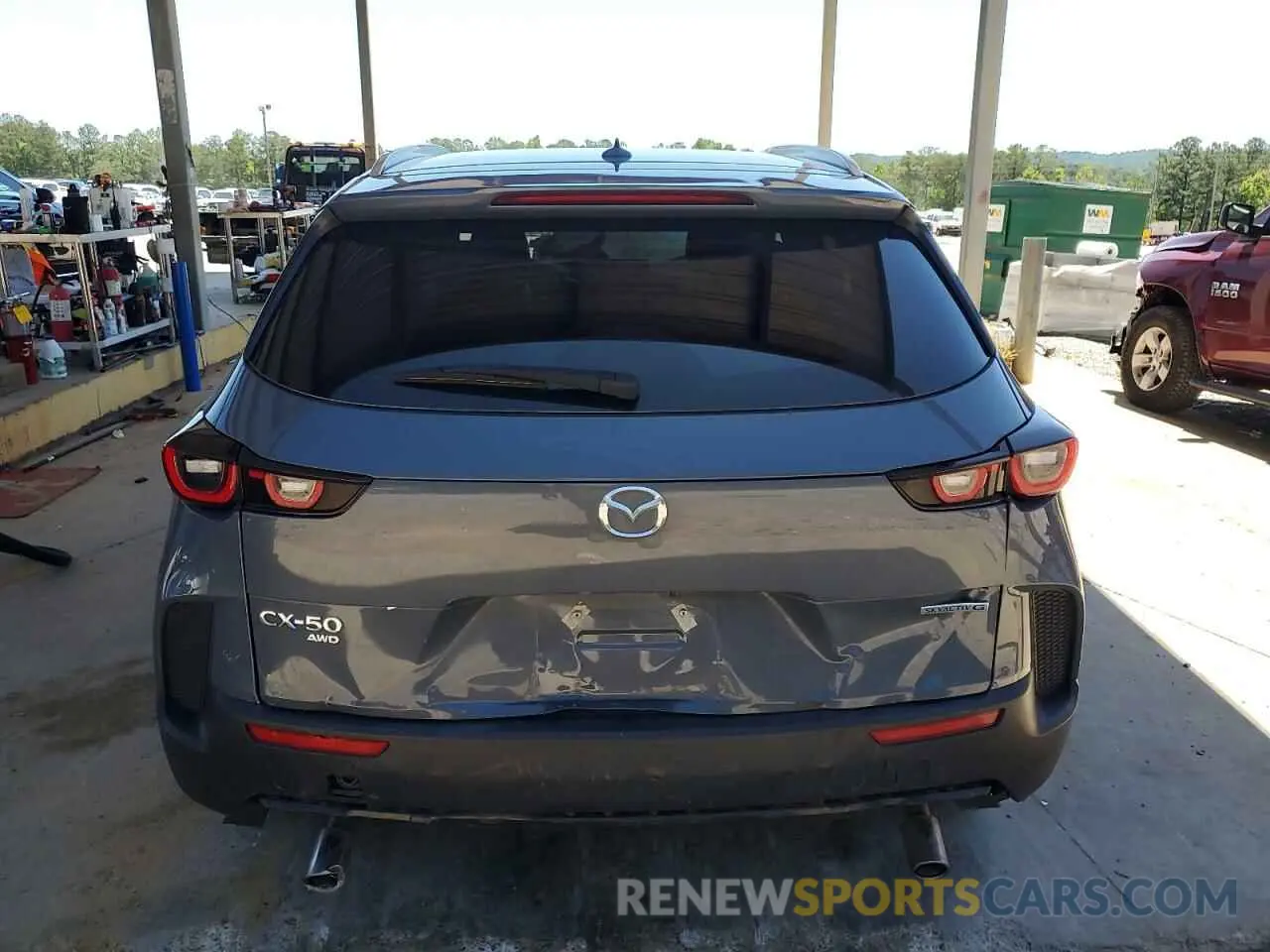 6 Photograph of a damaged car 7MMVABEM2PN151736 MAZDA CX-50 2023