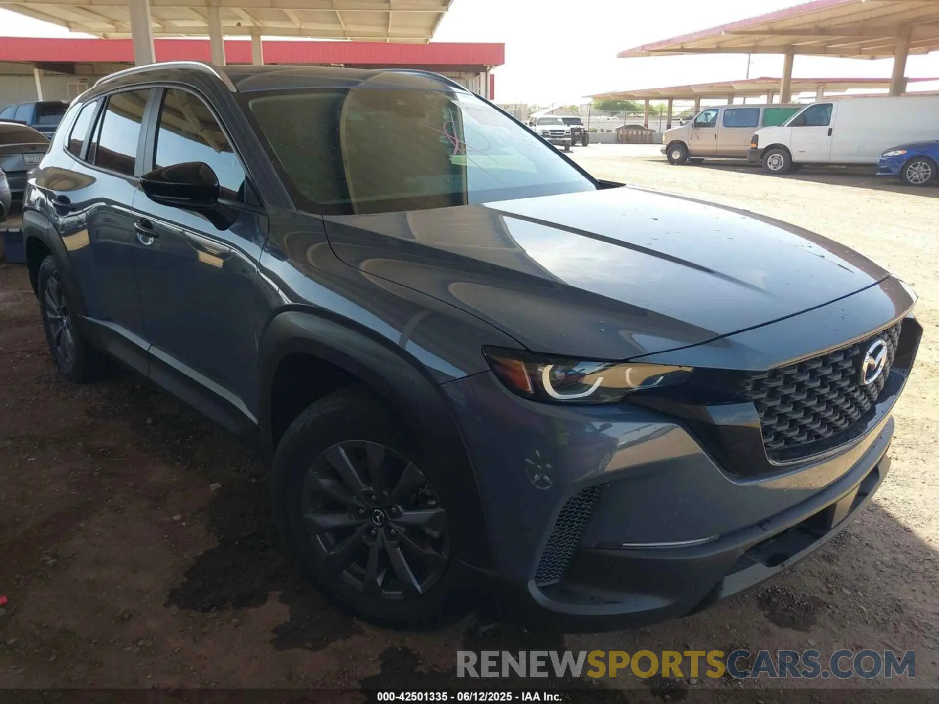1 Photograph of a damaged car 7MMVABXM4PN104222 MAZDA CX-50 2023