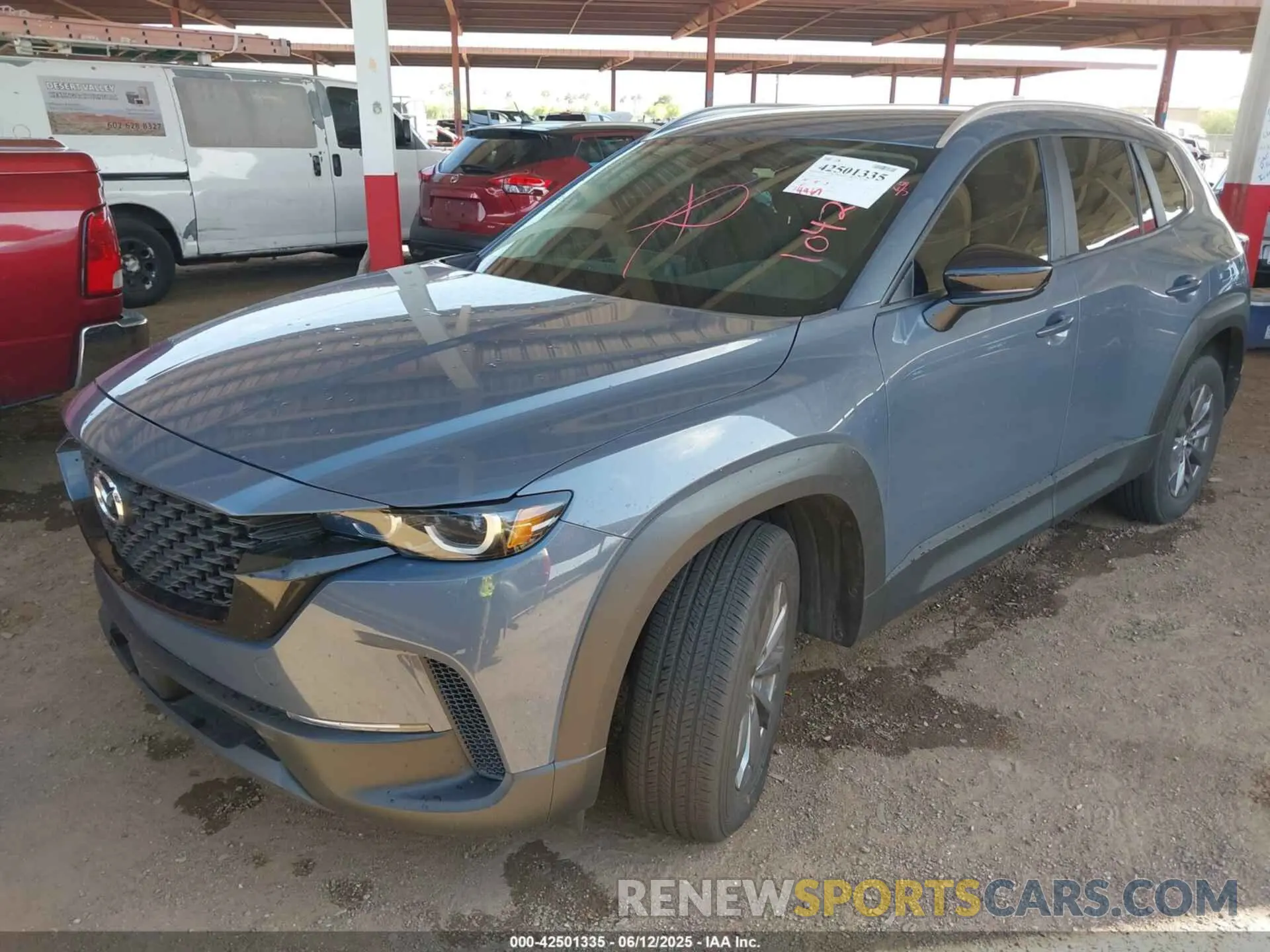 2 Photograph of a damaged car 7MMVABXM4PN104222 MAZDA CX-50 2023