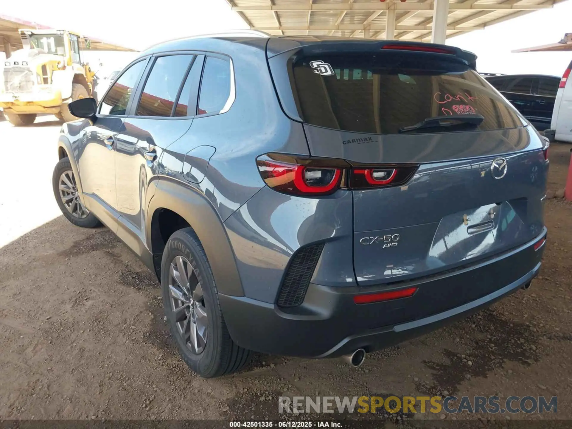 3 Photograph of a damaged car 7MMVABXM4PN104222 MAZDA CX-50 2023