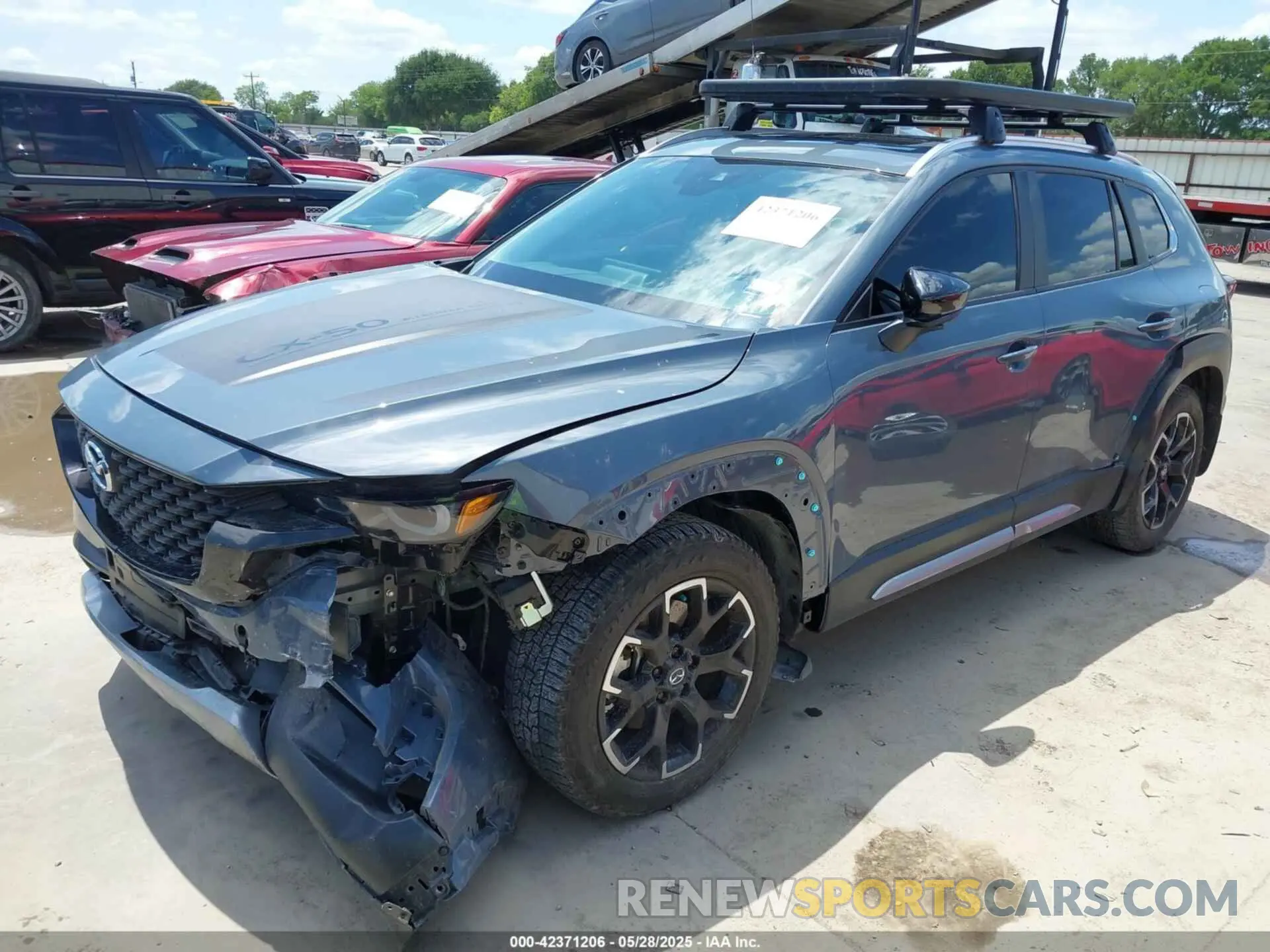 2 Photograph of a damaged car 7MMVABXY1PN128075 MAZDA CX-50 2023