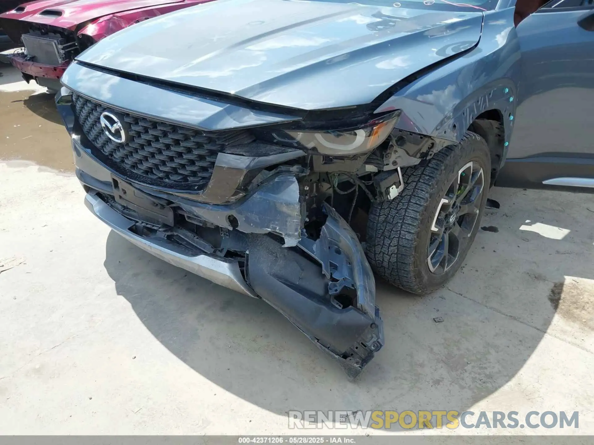 6 Photograph of a damaged car 7MMVABXY1PN128075 MAZDA CX-50 2023