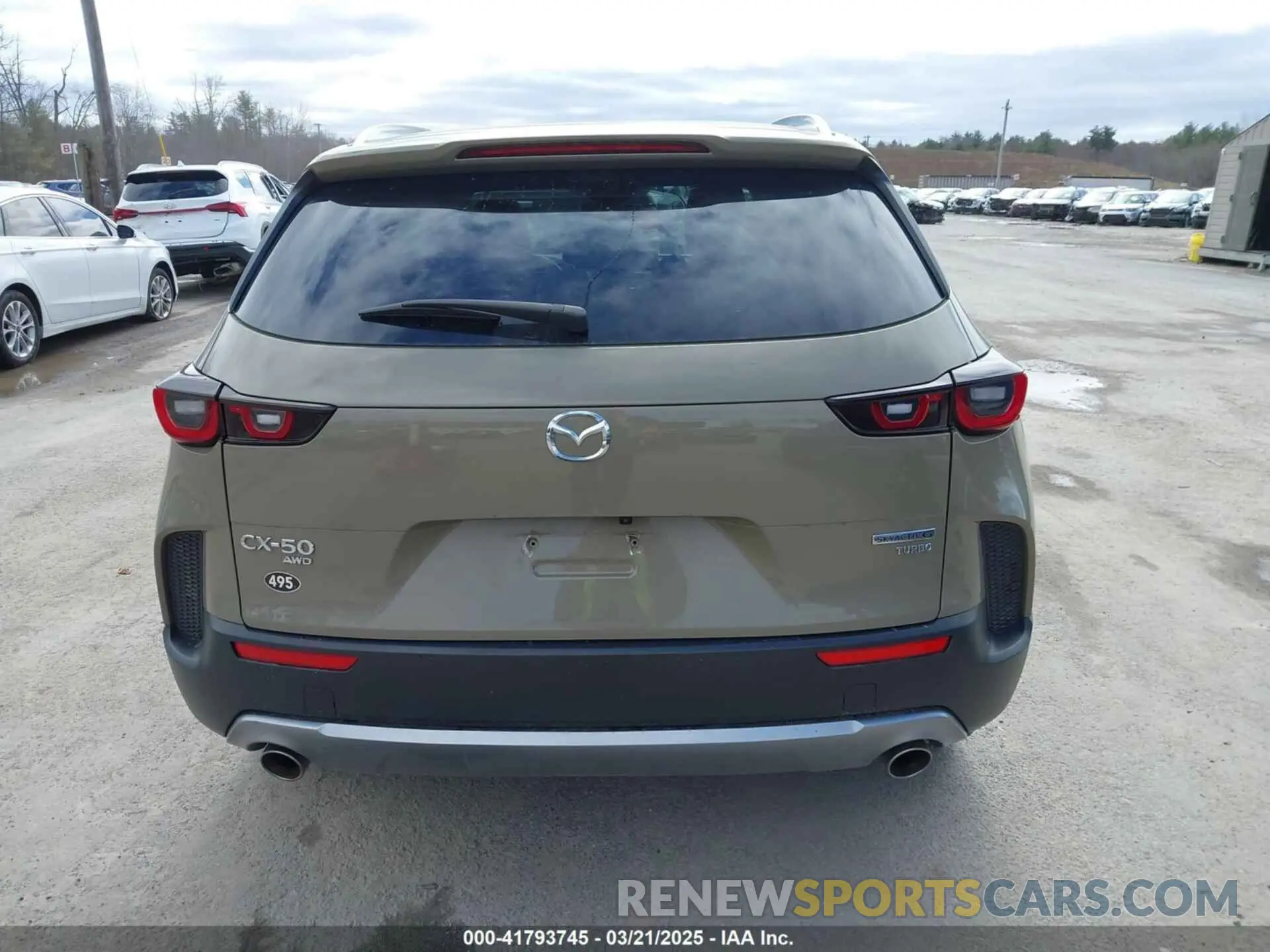 16 Photograph of a damaged car 7MMVABXY3PN130331 MAZDA CX-50 2023