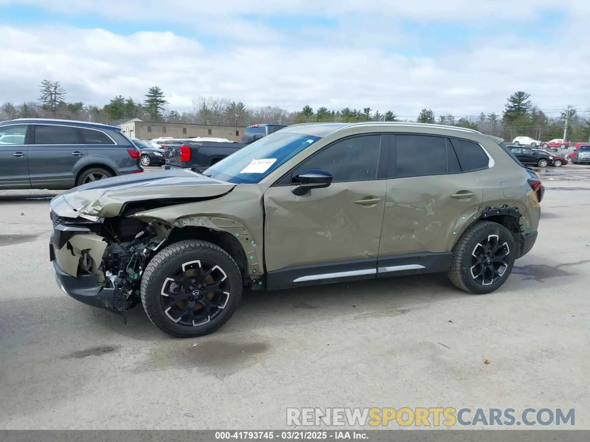 6 Photograph of a damaged car 7MMVABXY3PN130331 MAZDA CX-50 2023