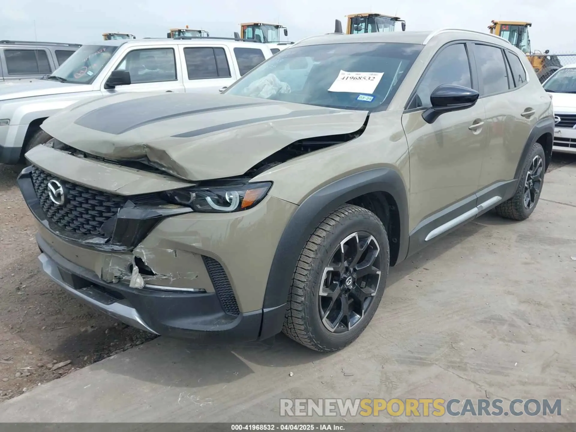 2 Photograph of a damaged car 7MMVABXY5PN131528 MAZDA CX-50 2023