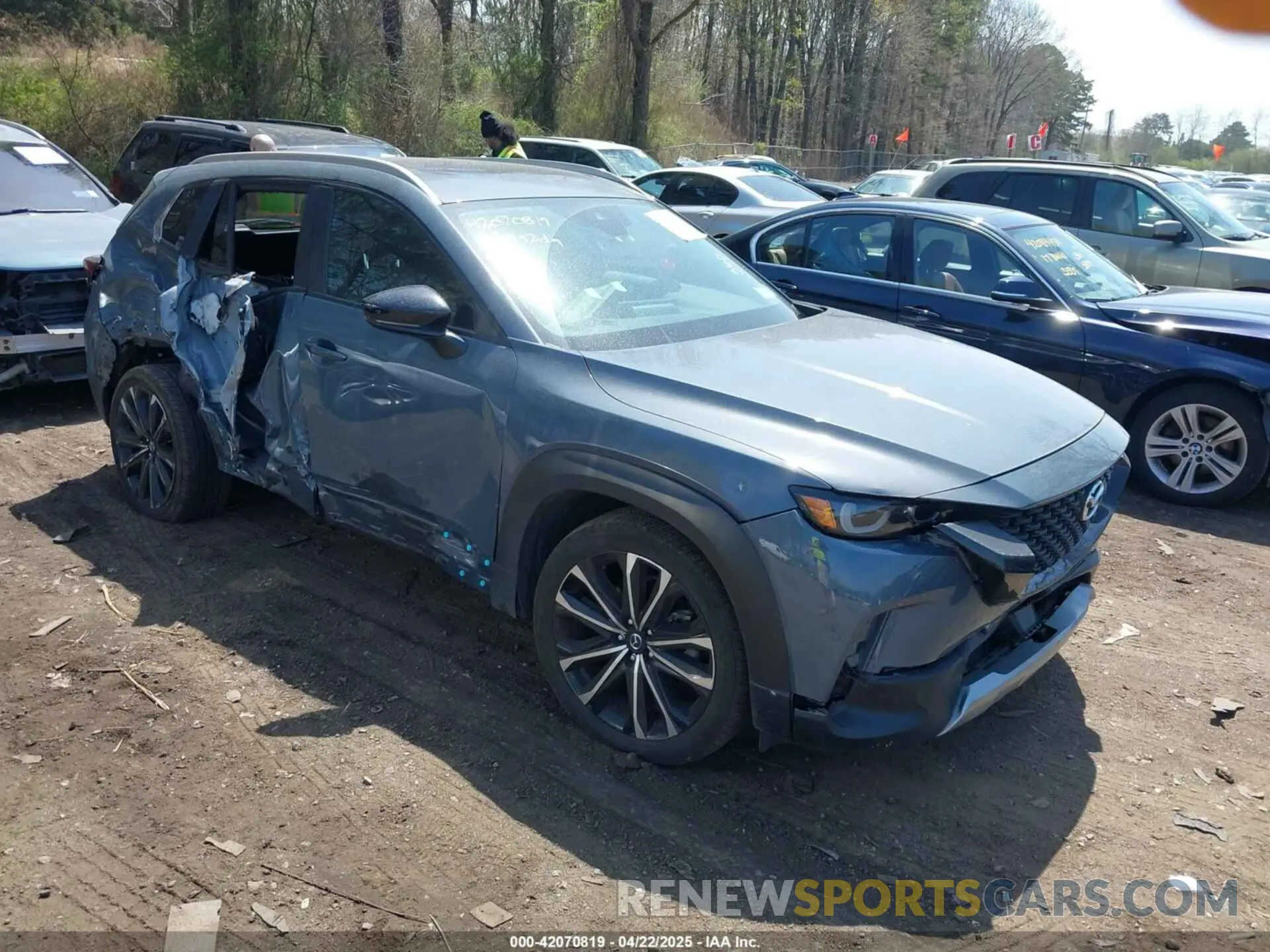 1 Photograph of a damaged car 7MMVABXY9PN143049 MAZDA CX-50 2023