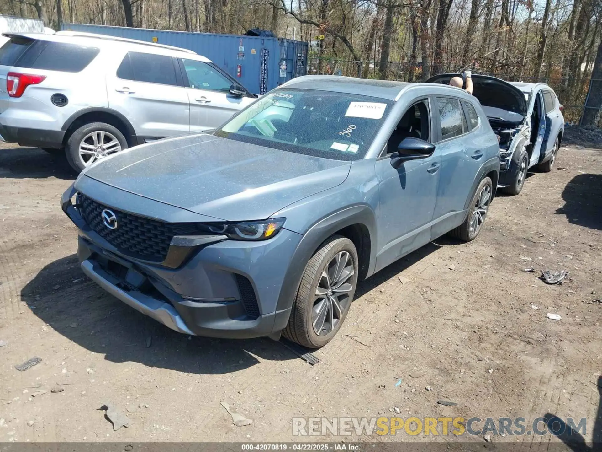 2 Photograph of a damaged car 7MMVABXY9PN143049 MAZDA CX-50 2023