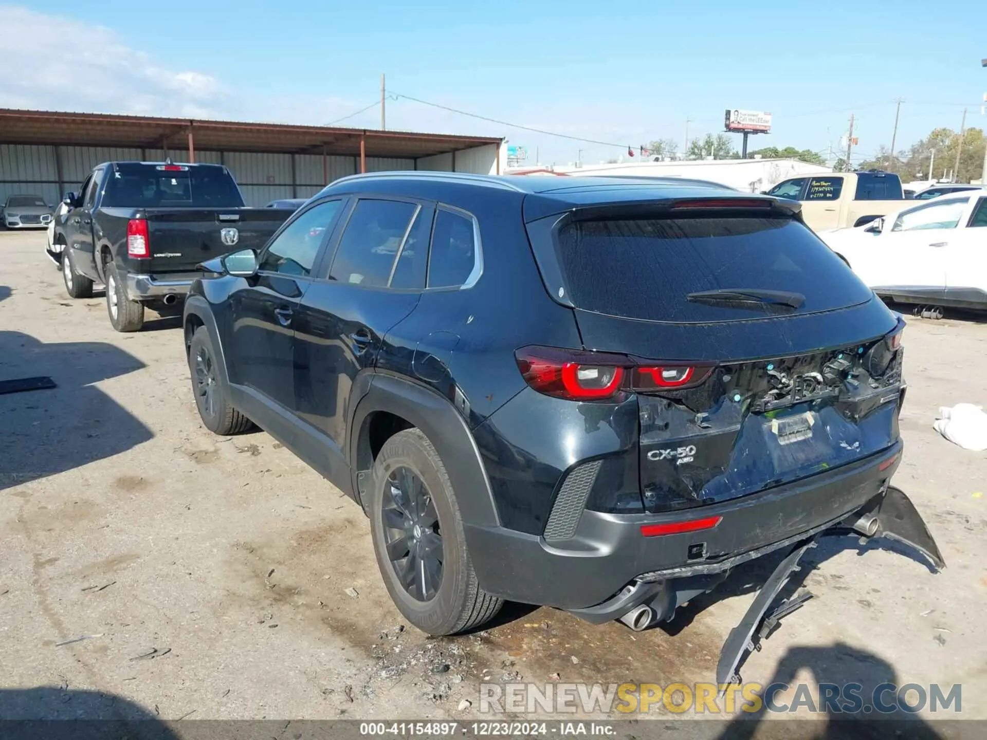 3 Photograph of a damaged car 7MMVABAM3RN166402 MAZDA CX-50 2024