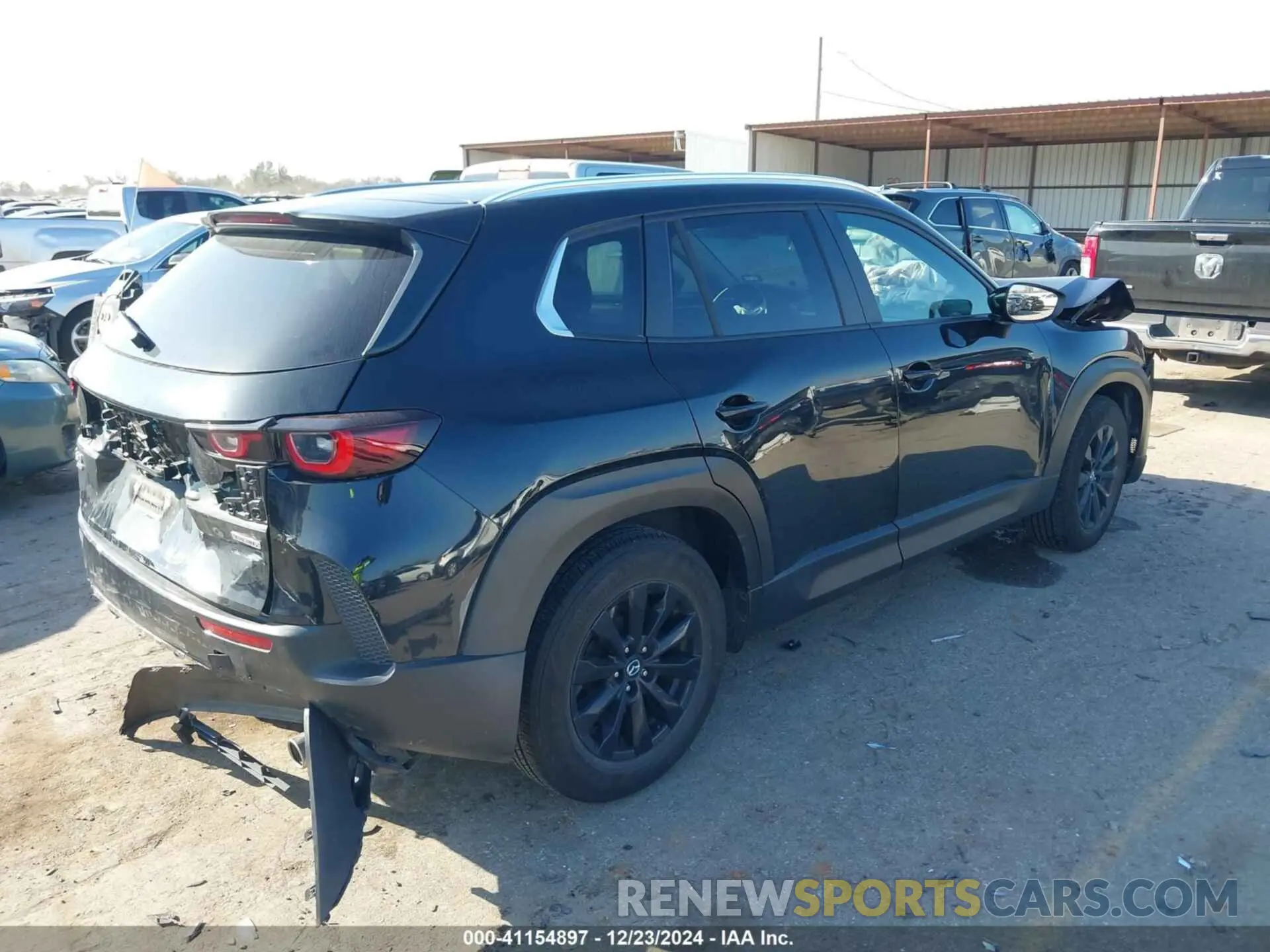 4 Photograph of a damaged car 7MMVABAM3RN166402 MAZDA CX-50 2024