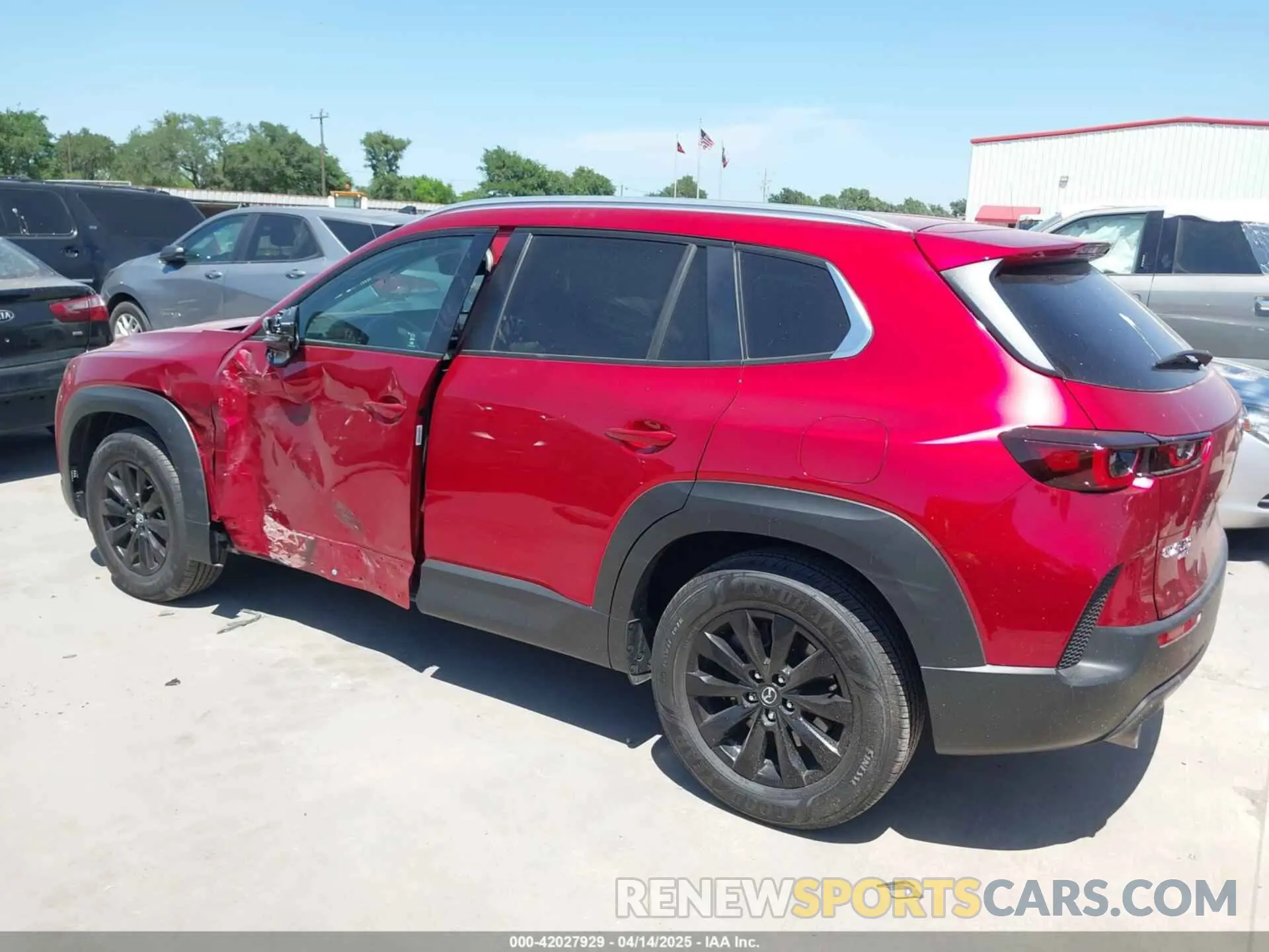 14 Photograph of a damaged car 7MMVABAM4RN242452 MAZDA CX-50 2024