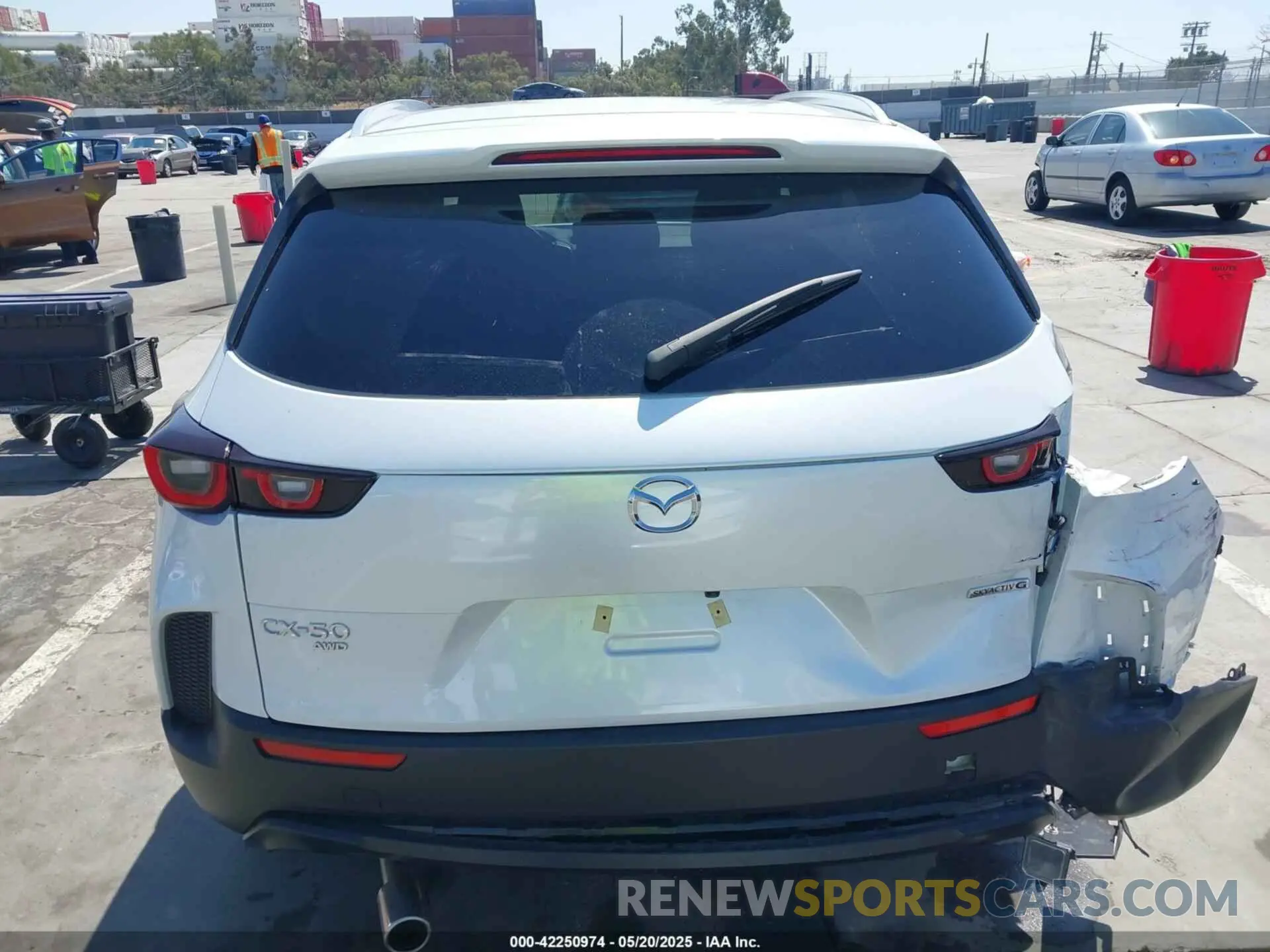 16 Photograph of a damaged car 7MMVABAM6RN215530 MAZDA CX-50 2024