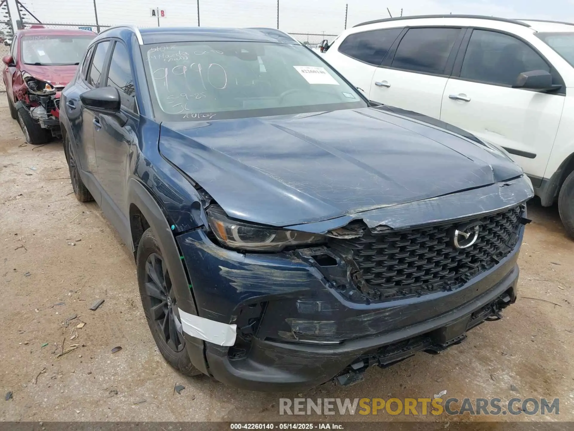 1 Photograph of a damaged car 7MMVABAM6RN239990 MAZDA CX-50 2024
