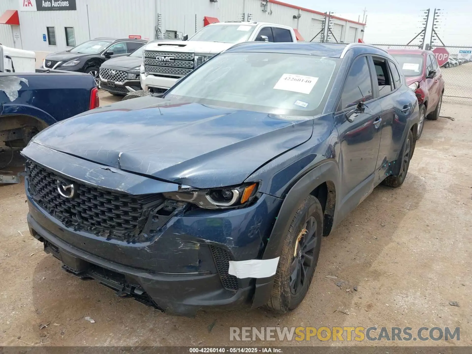 2 Photograph of a damaged car 7MMVABAM6RN239990 MAZDA CX-50 2024