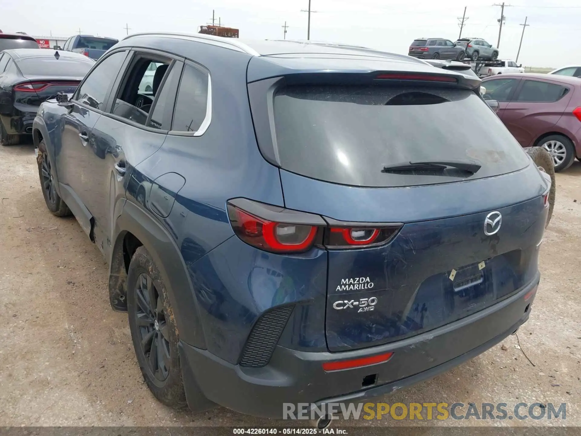 3 Photograph of a damaged car 7MMVABAM6RN239990 MAZDA CX-50 2024
