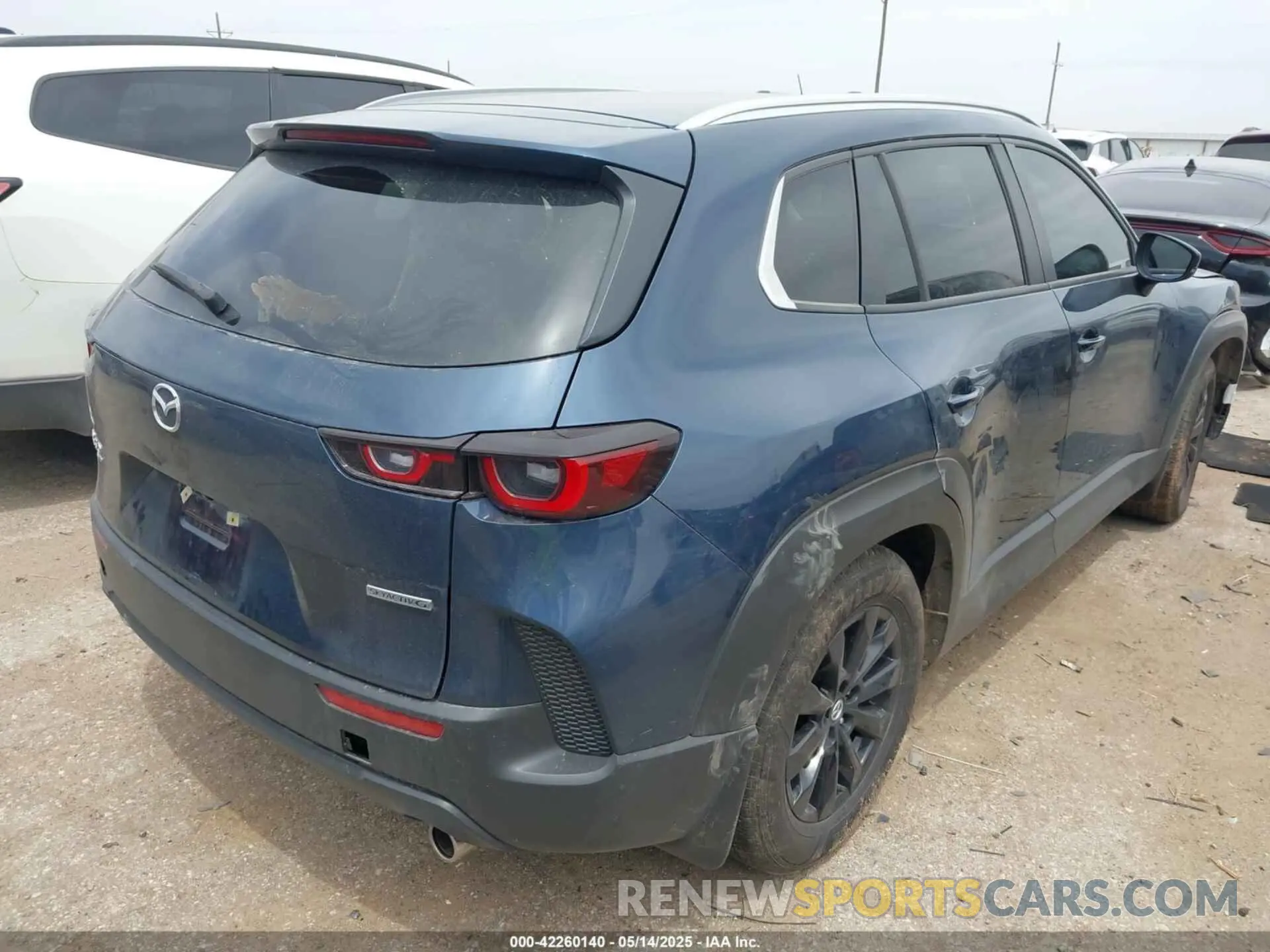 4 Photograph of a damaged car 7MMVABAM6RN239990 MAZDA CX-50 2024