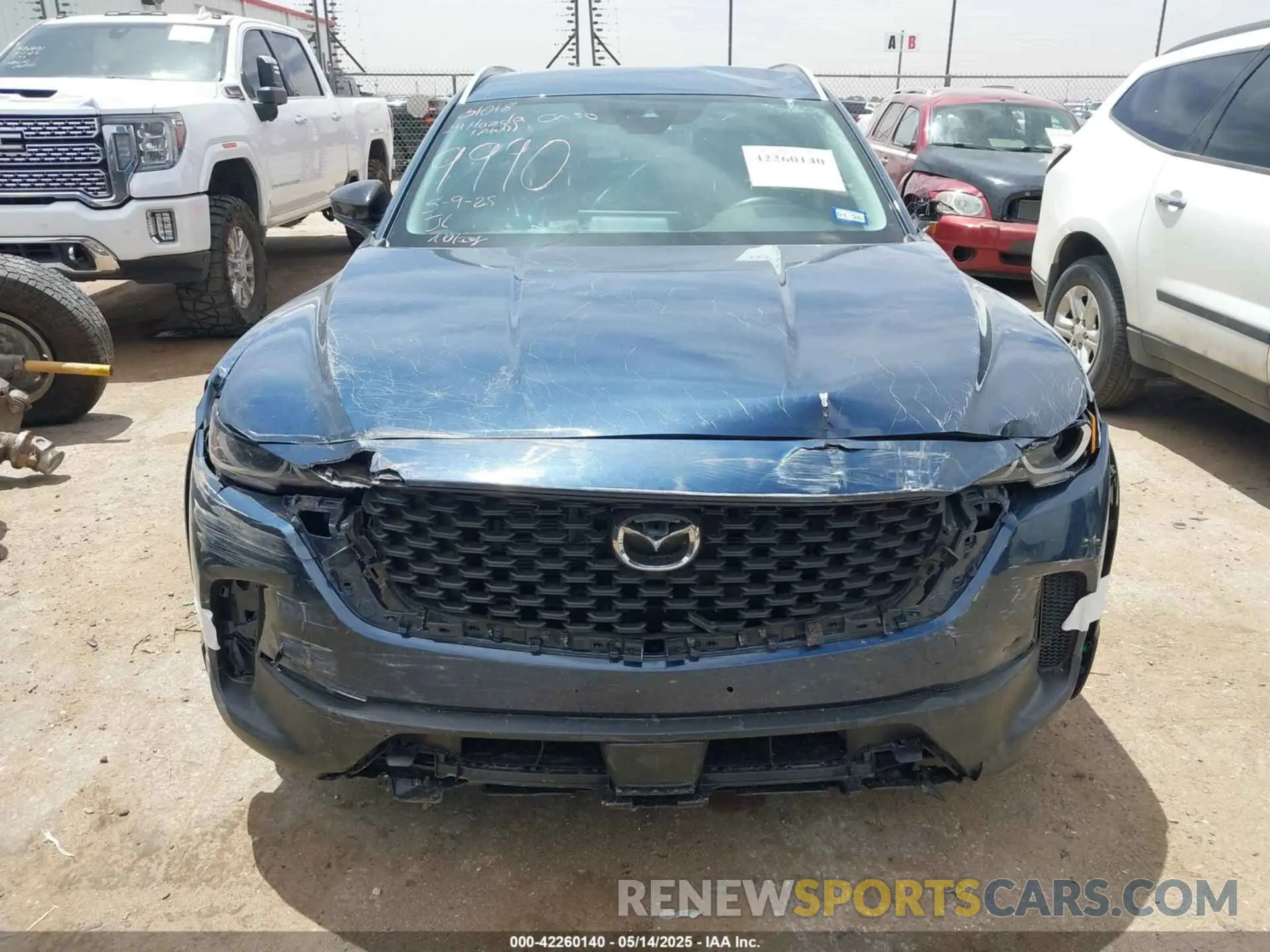 6 Photograph of a damaged car 7MMVABAM6RN239990 MAZDA CX-50 2024