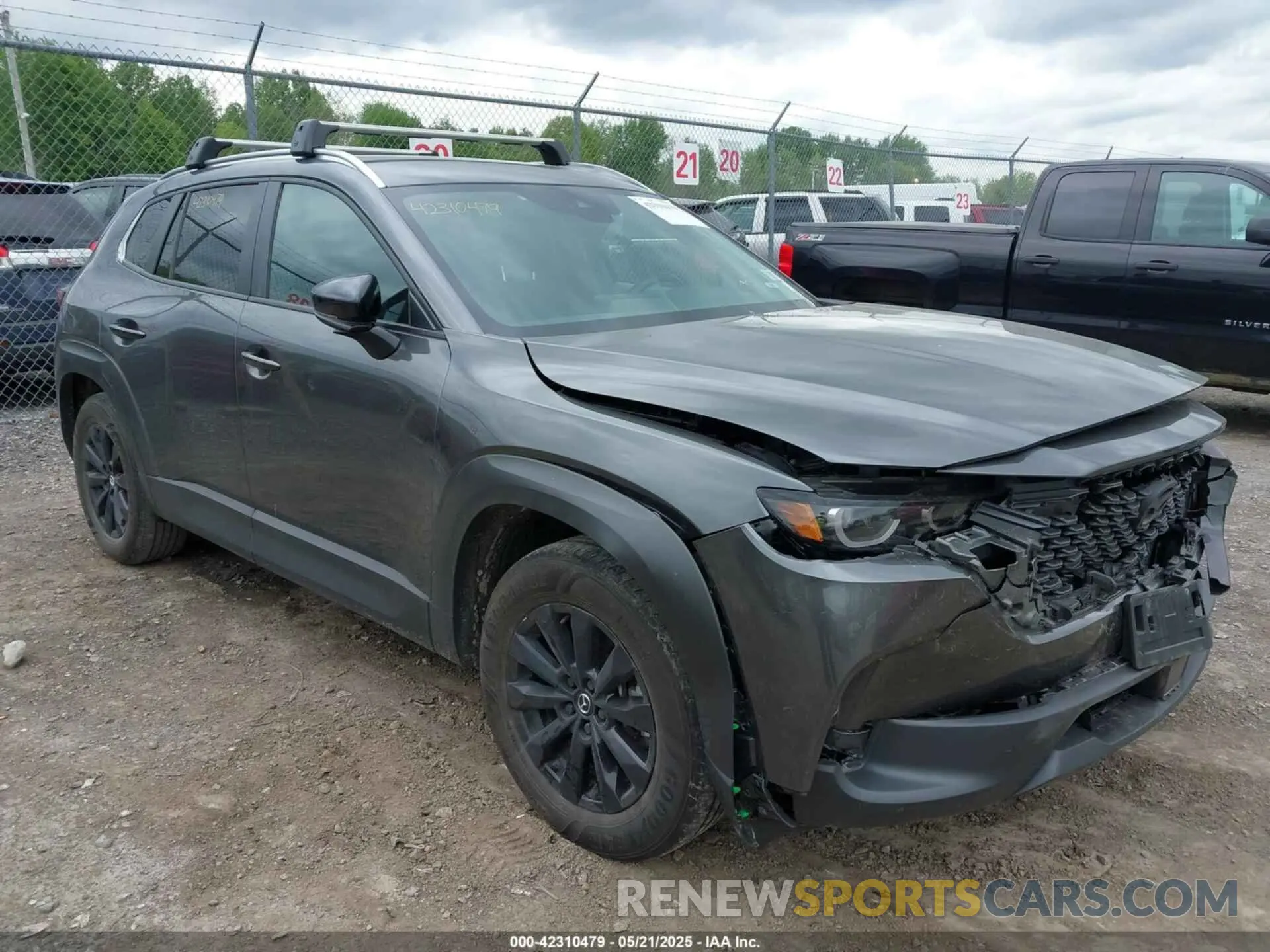 1 Photograph of a damaged car 7MMVABAM8RN183437 MAZDA CX-50 2024