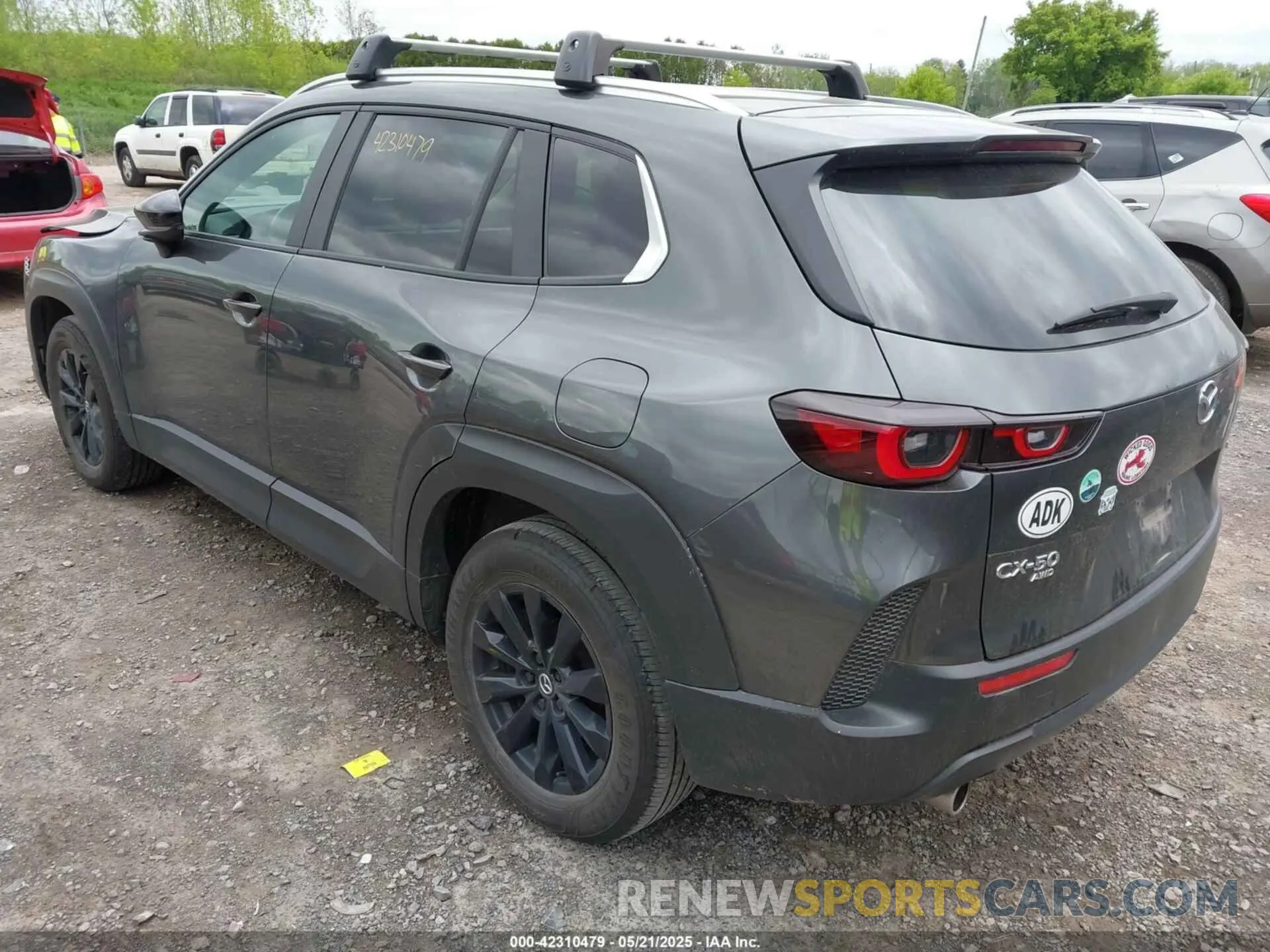 3 Photograph of a damaged car 7MMVABAM8RN183437 MAZDA CX-50 2024