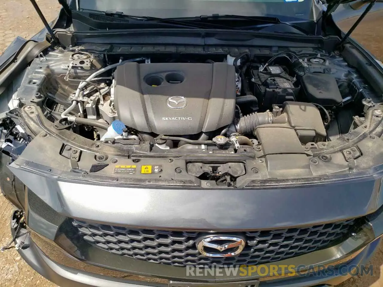 12 Photograph of a damaged car 7MMVABAM9RN228367 MAZDA CX-50 2024