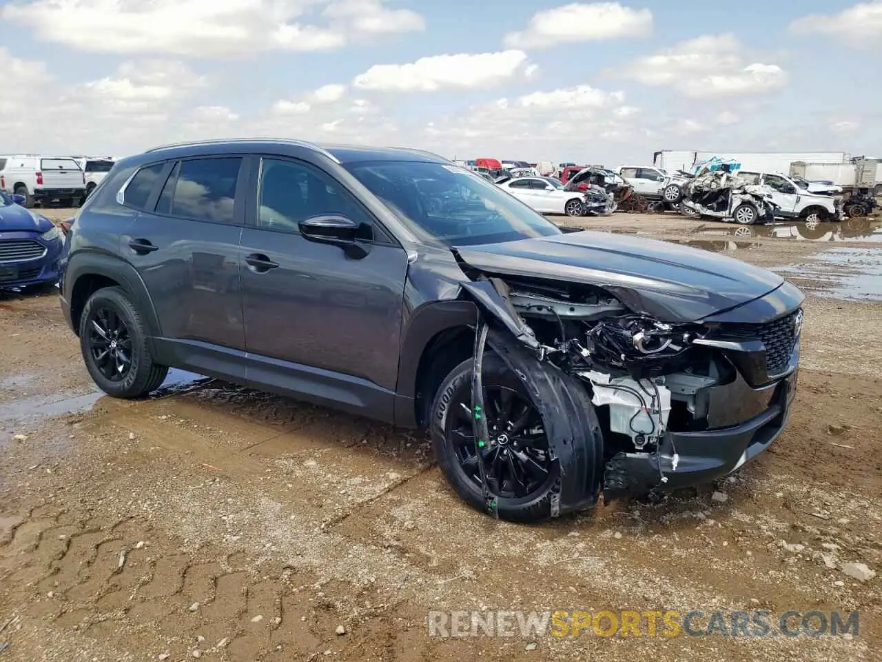 4 Photograph of a damaged car 7MMVABAM9RN228367 MAZDA CX-50 2024