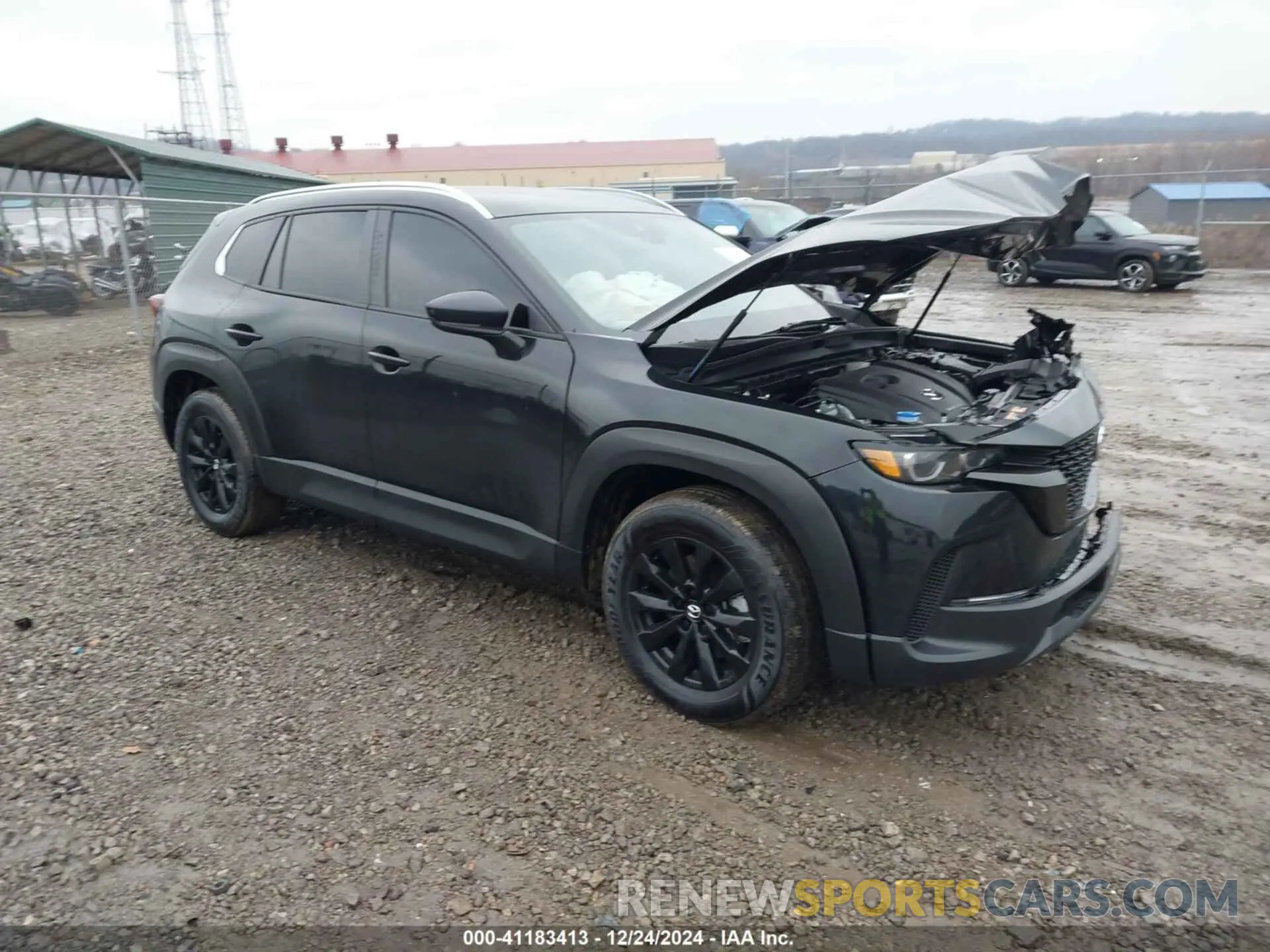 1 Photograph of a damaged car 7MMVABAM9RN235769 MAZDA CX-50 2024