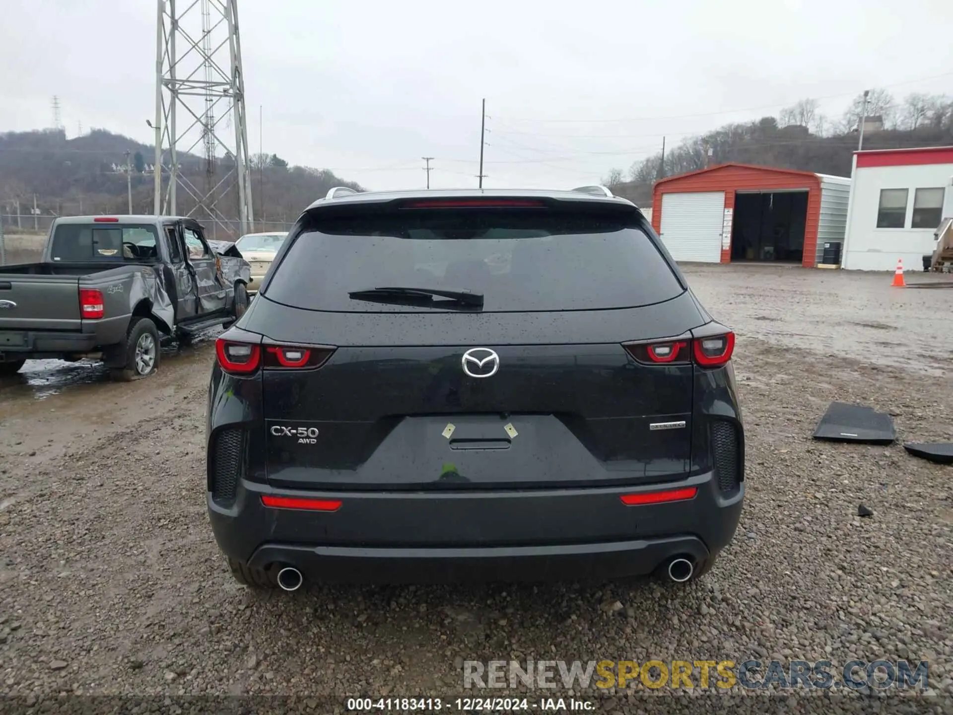 17 Photograph of a damaged car 7MMVABAM9RN235769 MAZDA CX-50 2024