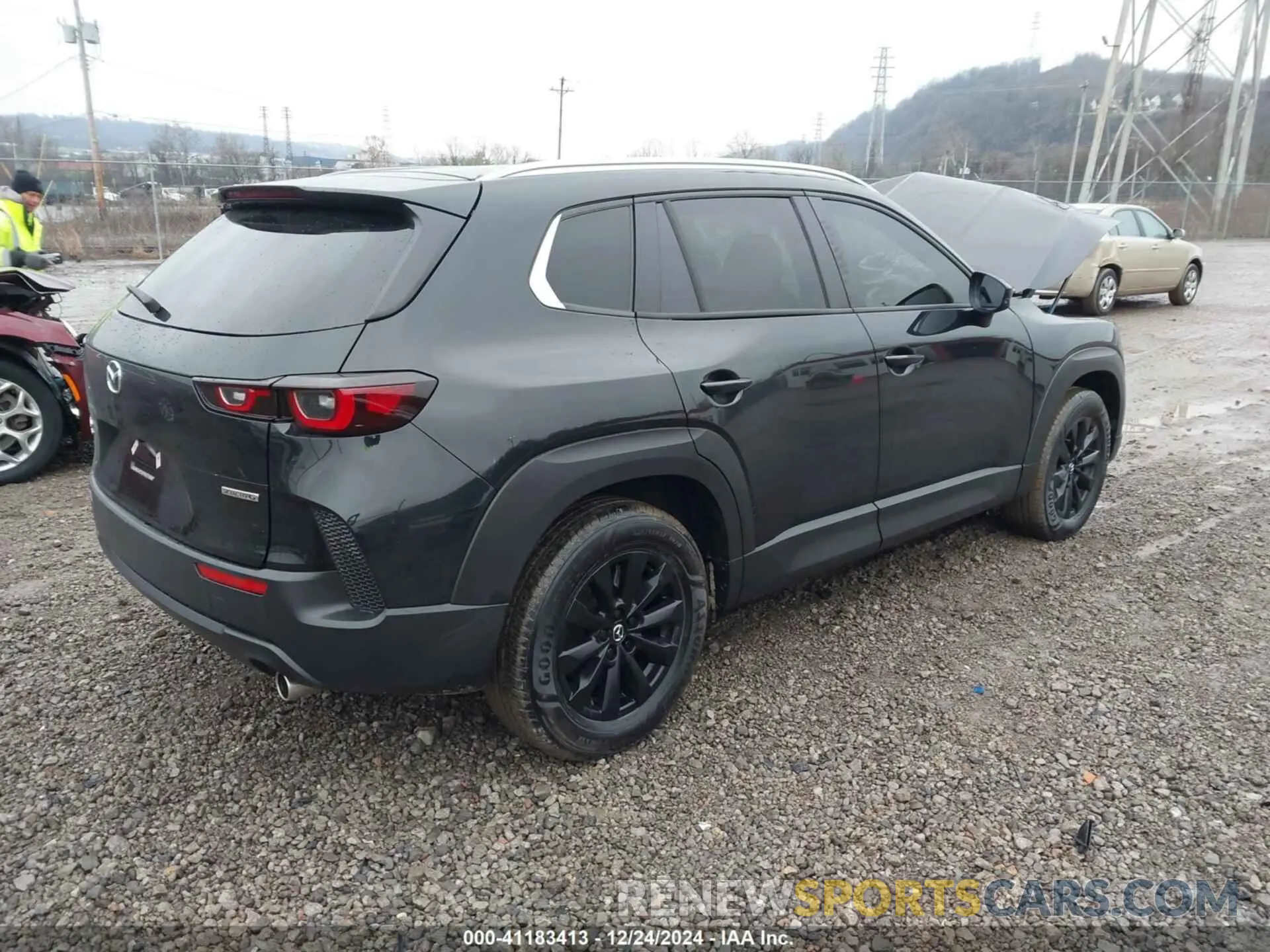 4 Photograph of a damaged car 7MMVABAM9RN235769 MAZDA CX-50 2024