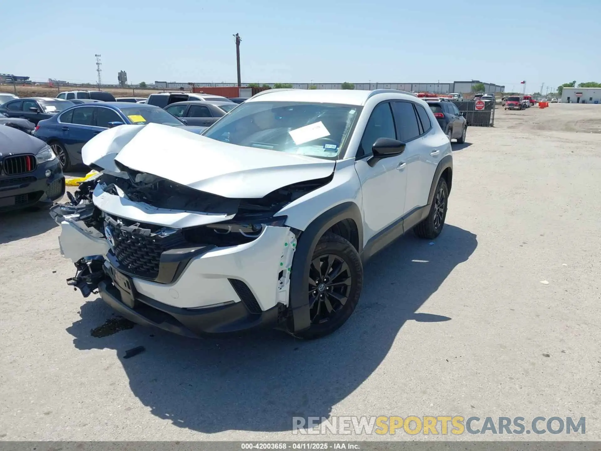 2 Photograph of a damaged car 7MMVABAM9RN238736 MAZDA CX-50 2024