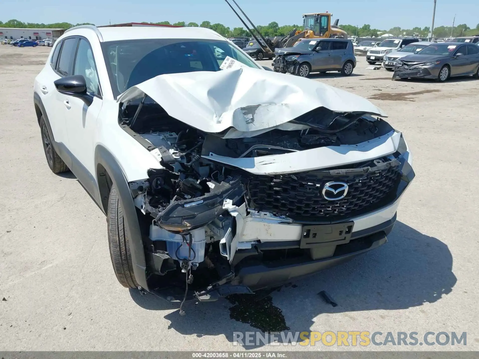 6 Photograph of a damaged car 7MMVABAM9RN238736 MAZDA CX-50 2024