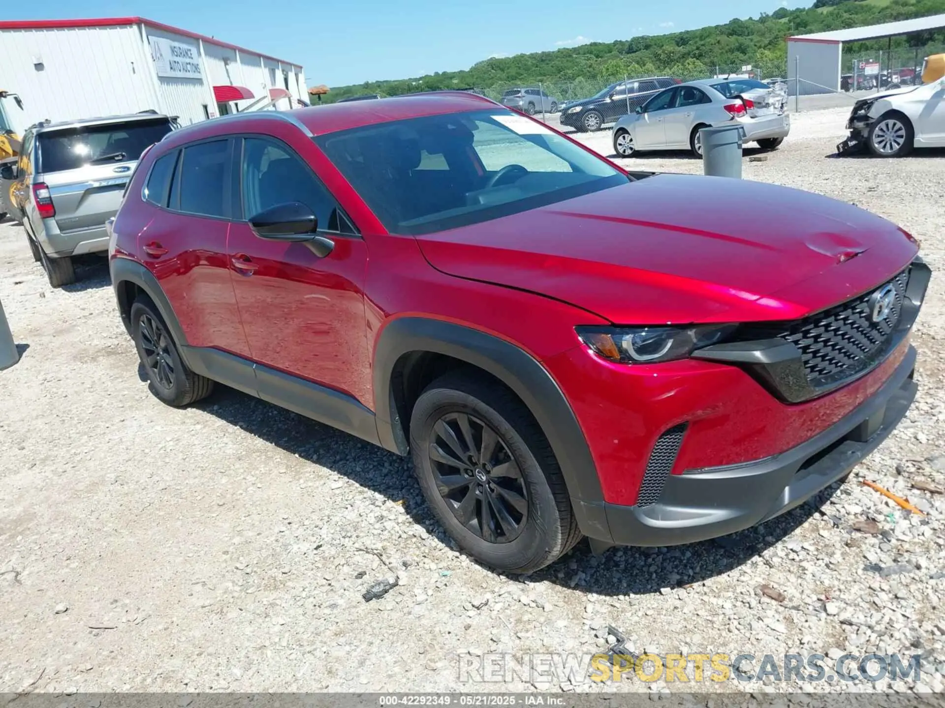 1 Photograph of a damaged car 7MMVABAM9RN242219 MAZDA CX-50 2024