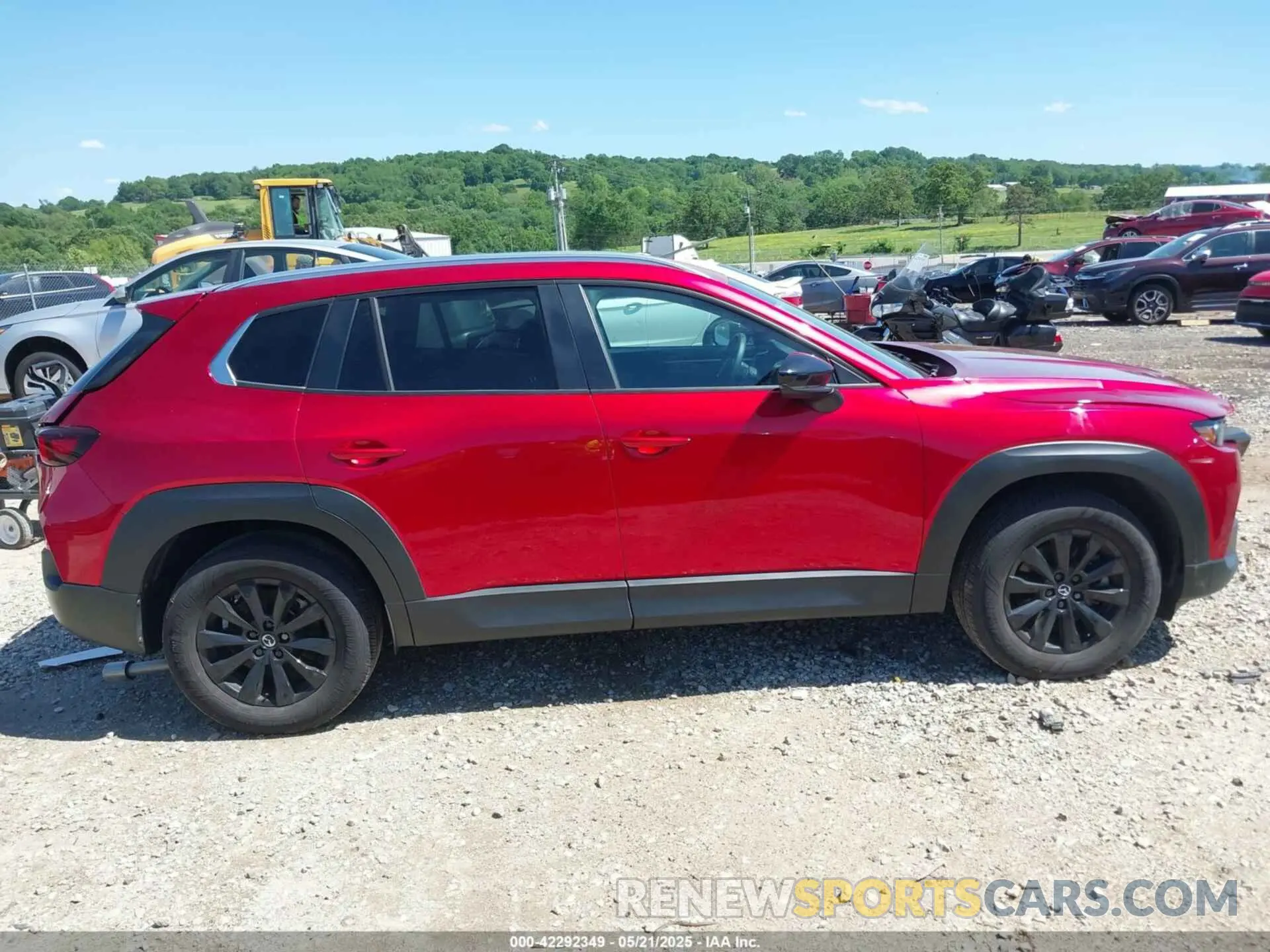 13 Photograph of a damaged car 7MMVABAM9RN242219 MAZDA CX-50 2024