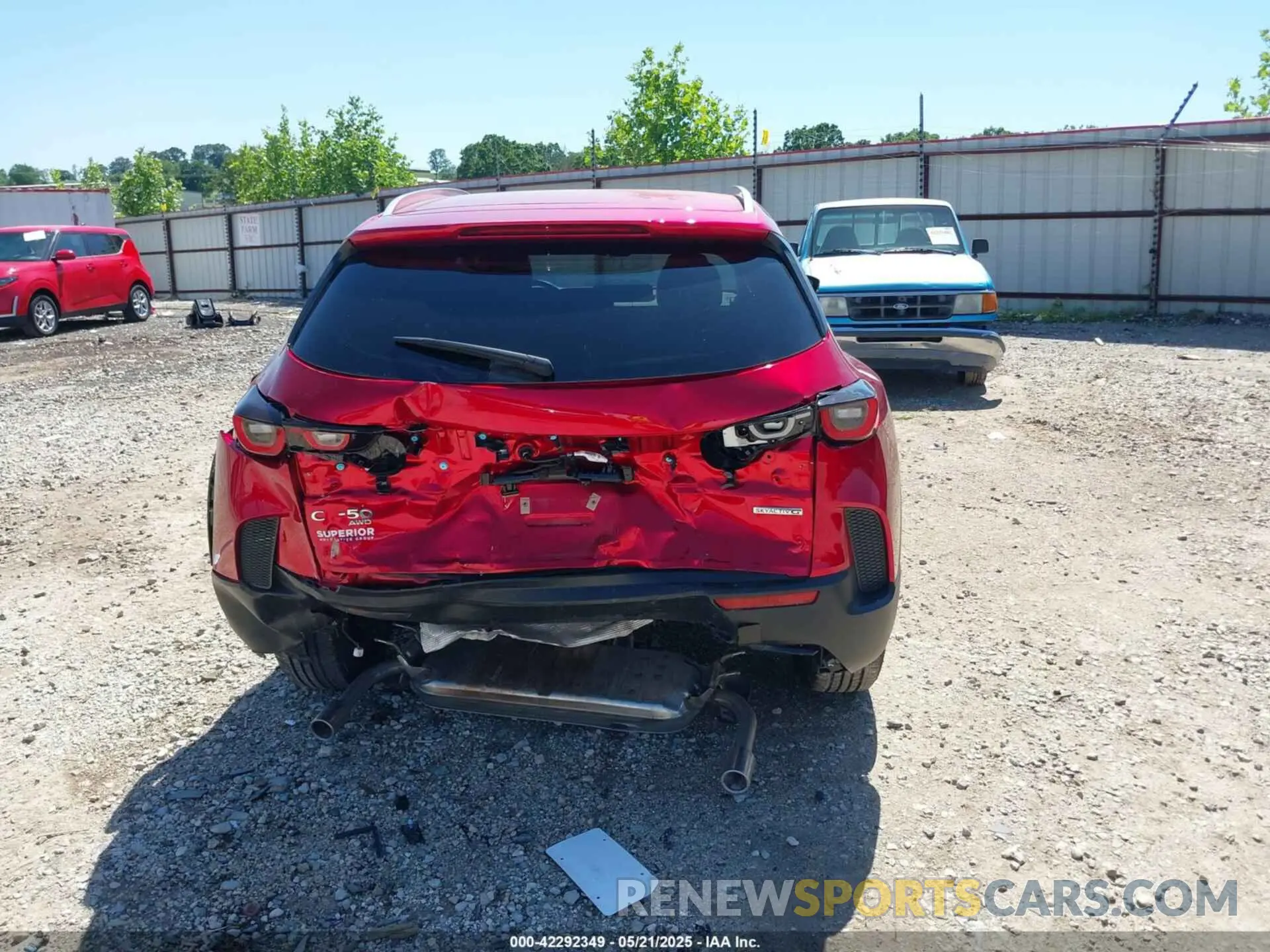 16 Photograph of a damaged car 7MMVABAM9RN242219 MAZDA CX-50 2024