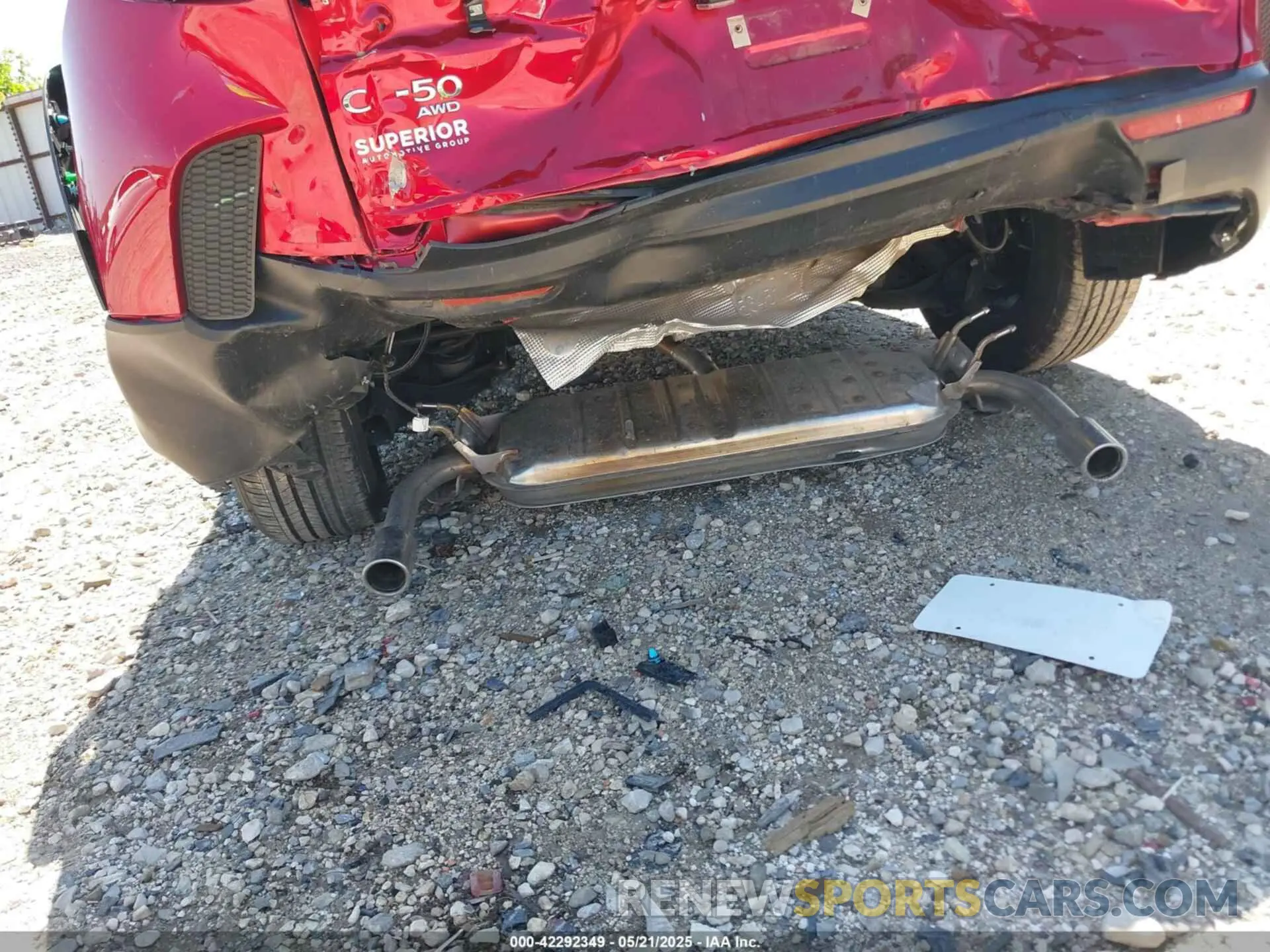 17 Photograph of a damaged car 7MMVABAM9RN242219 MAZDA CX-50 2024