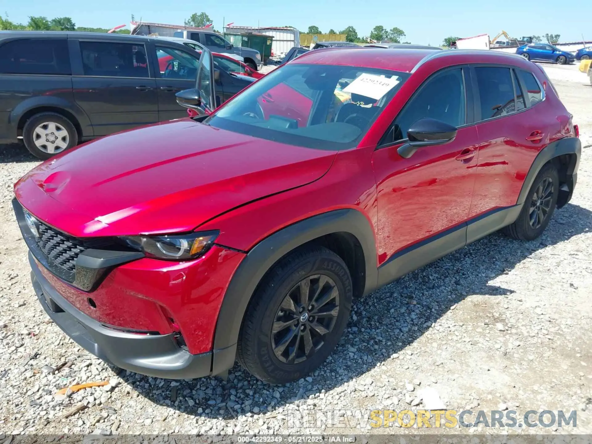 2 Photograph of a damaged car 7MMVABAM9RN242219 MAZDA CX-50 2024