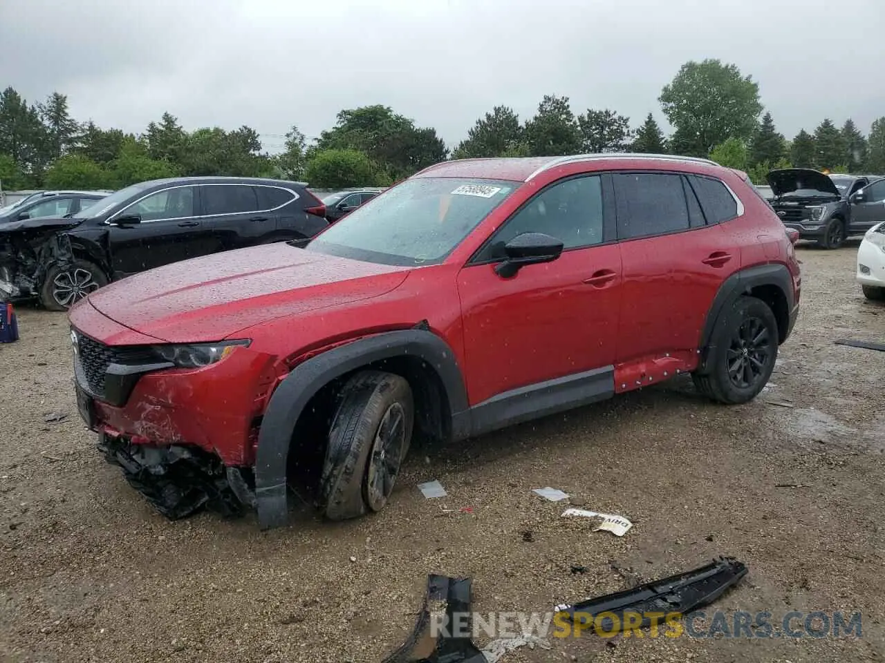 1 Photograph of a damaged car 7MMVABAMXRN198957 MAZDA CX-50 2024