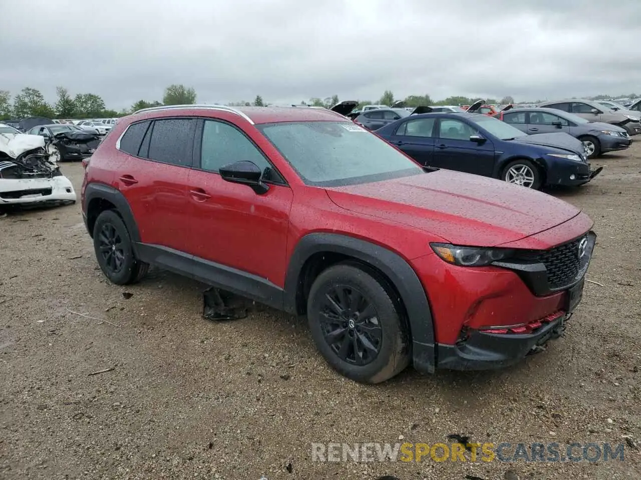 4 Photograph of a damaged car 7MMVABAMXRN198957 MAZDA CX-50 2024