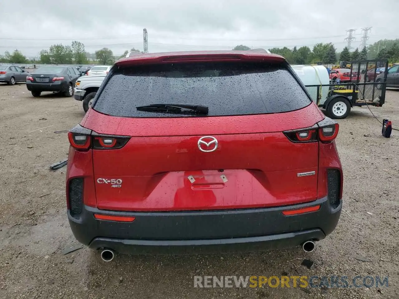 6 Photograph of a damaged car 7MMVABAMXRN198957 MAZDA CX-50 2024