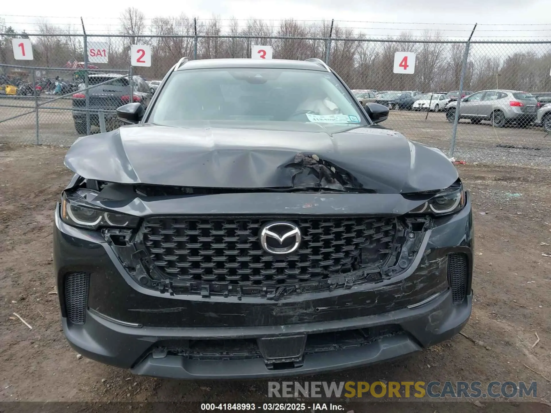13 Photograph of a damaged car 7MMVABBM0RN244794 MAZDA CX-50 2024
