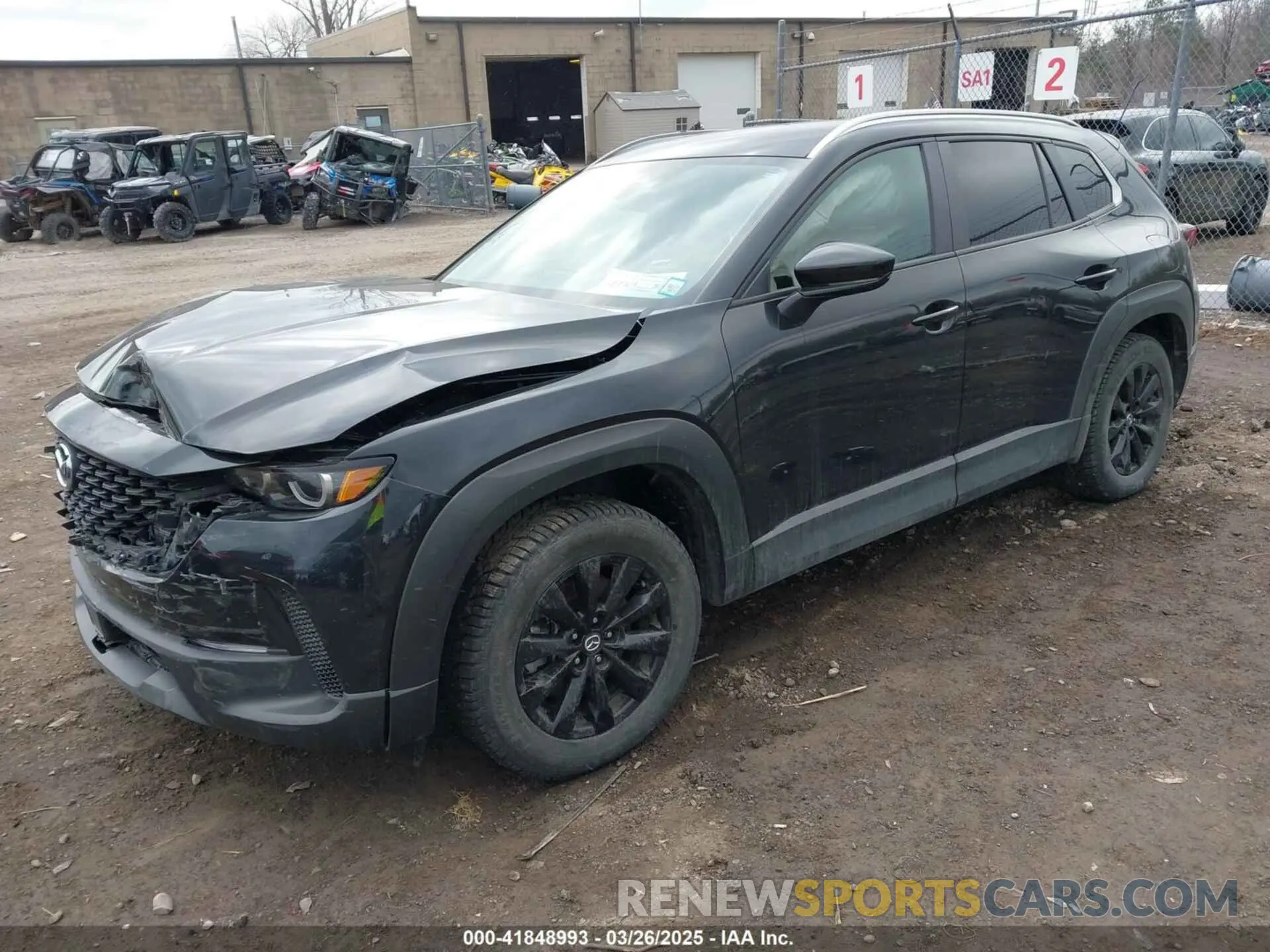 2 Photograph of a damaged car 7MMVABBM0RN244794 MAZDA CX-50 2024