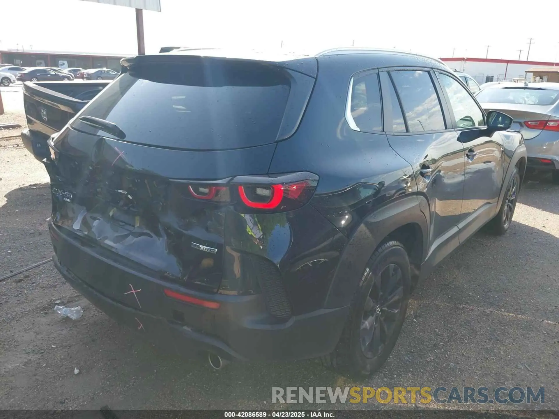 4 Photograph of a damaged car 7MMVABBM5RN167209 MAZDA CX-50 2024