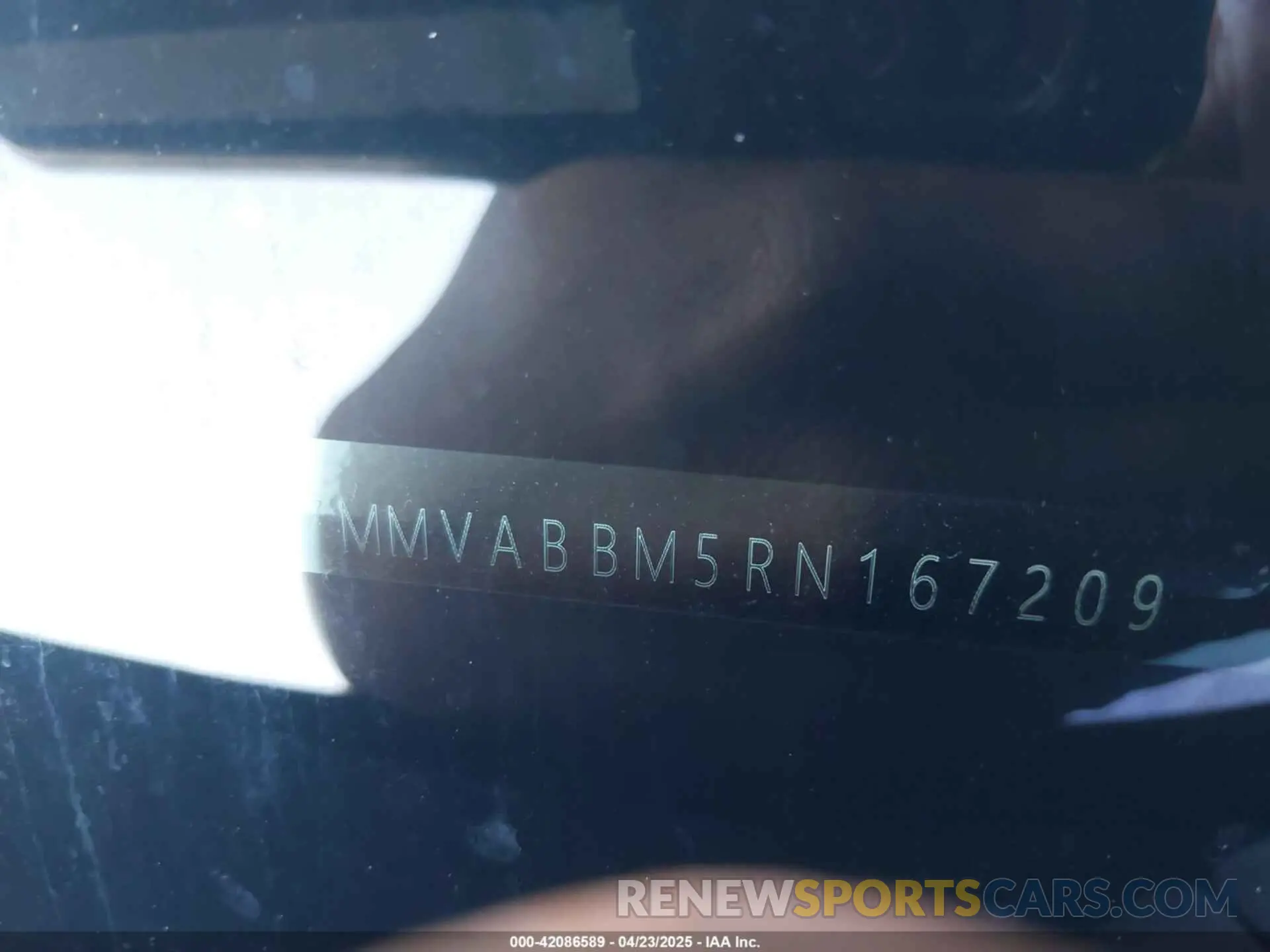 9 Photograph of a damaged car 7MMVABBM5RN167209 MAZDA CX-50 2024