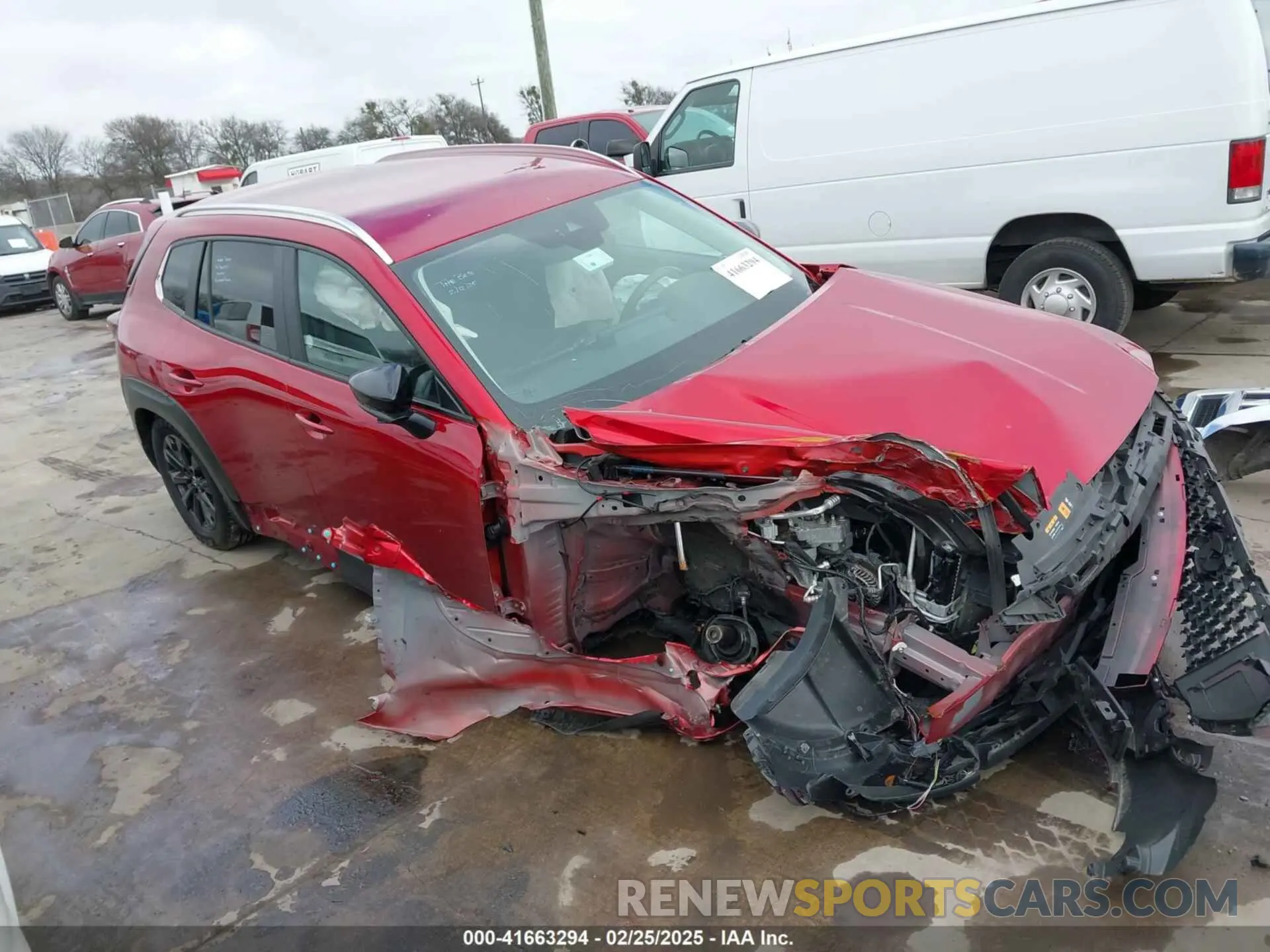 1 Photograph of a damaged car 7MMVABBM6RN175805 MAZDA CX-50 2024